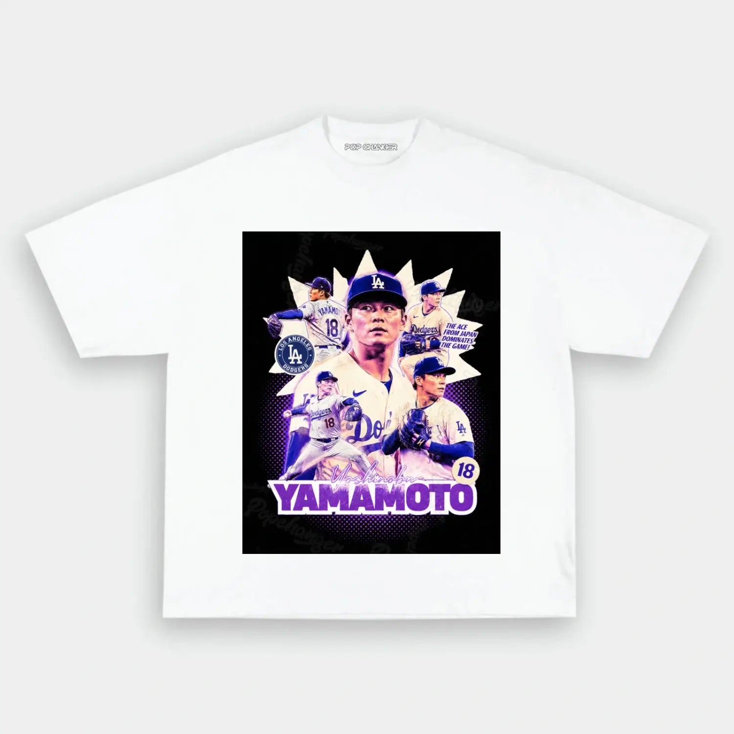 Dodgers Baseball Tee 04 - POPCHANGER