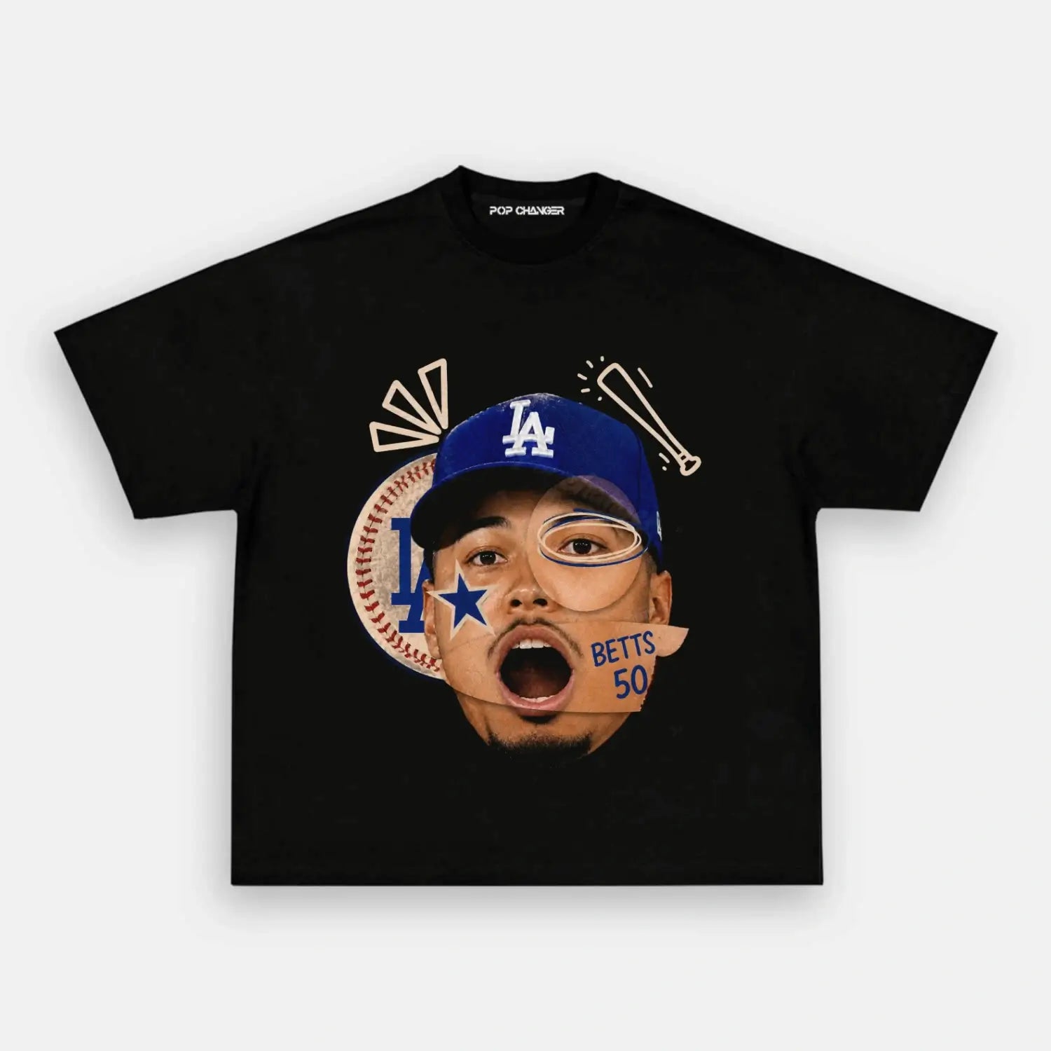Dodgers Funny TEE 02 - POPCHANGER