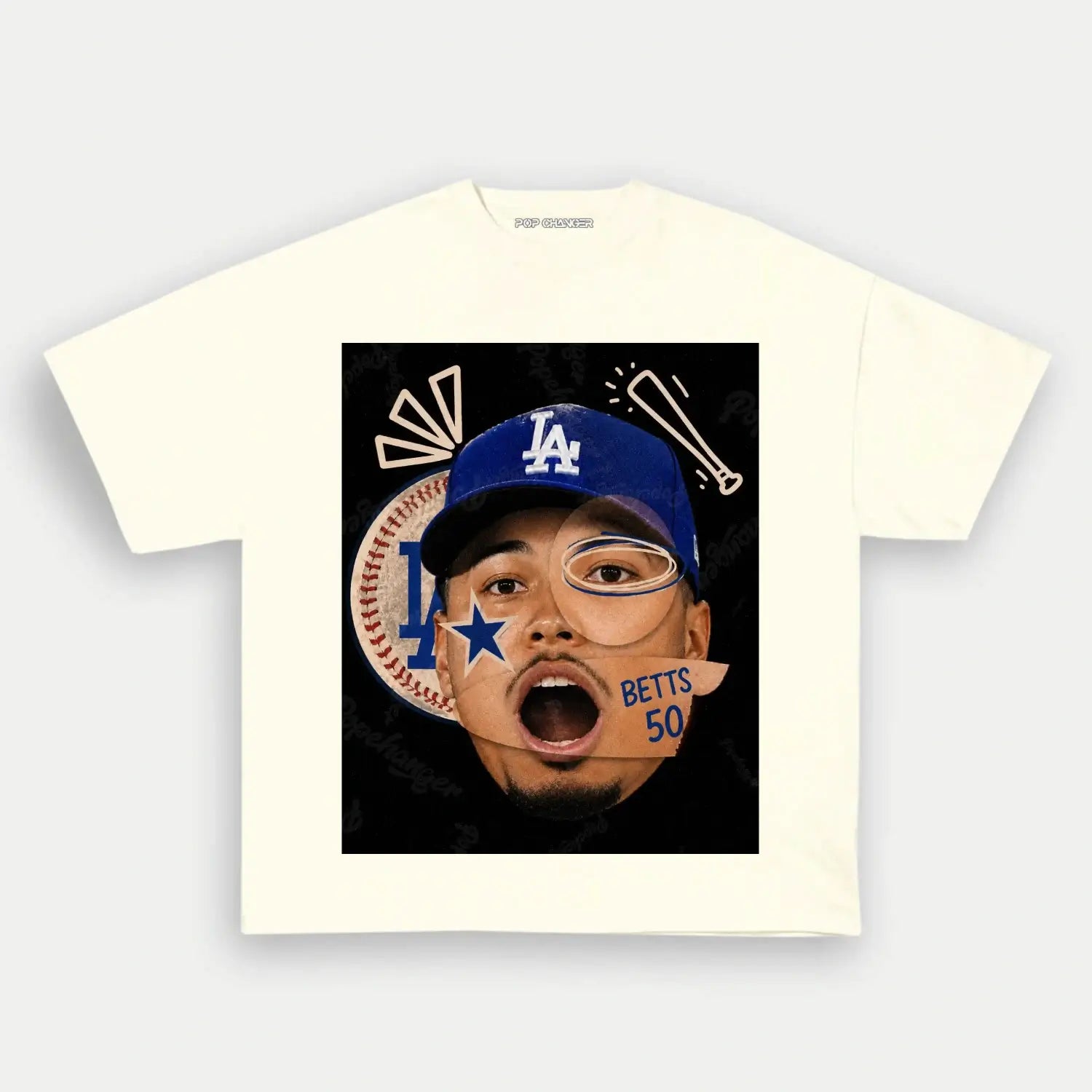 Dodgers Funny TEE 02 - POPCHANGER