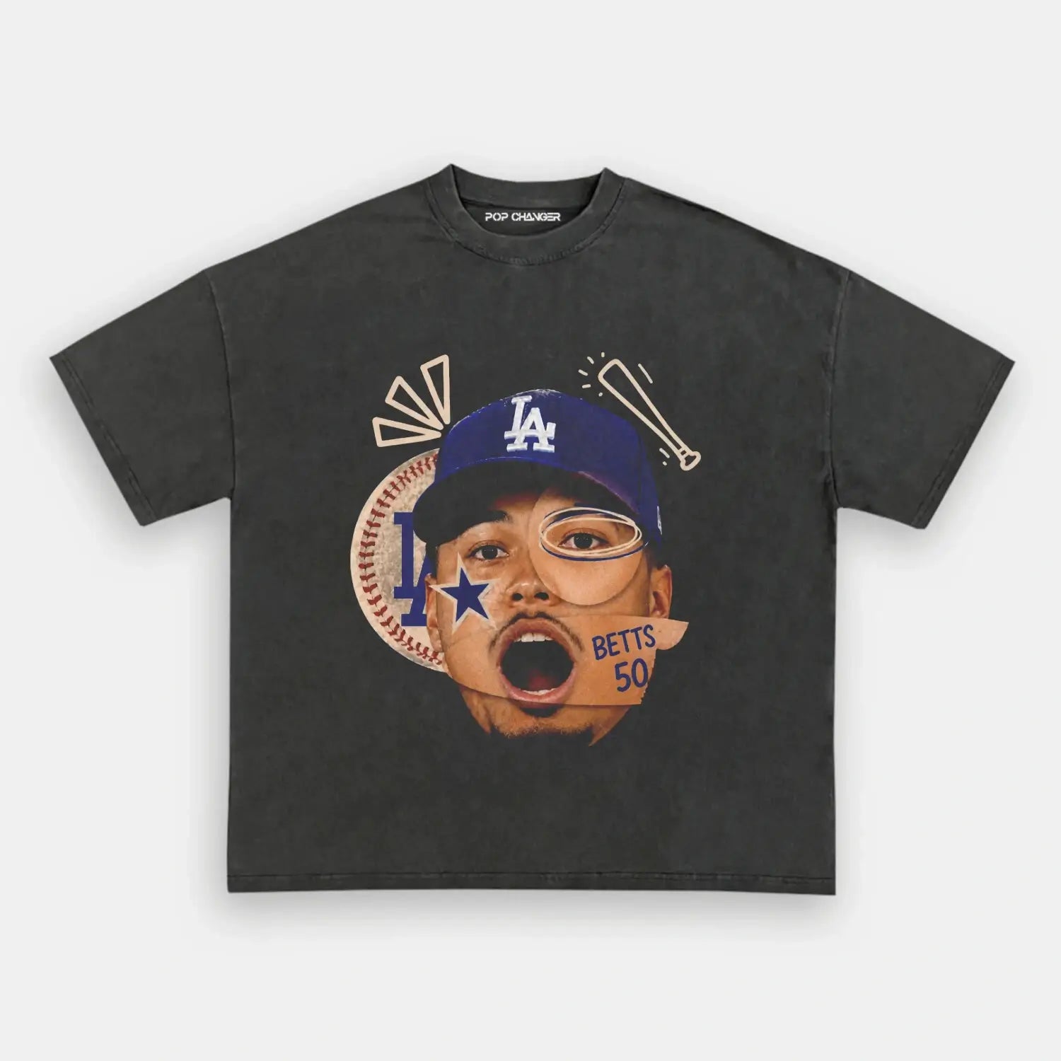 Dodgers Funny TEE 02 - POPCHANGER