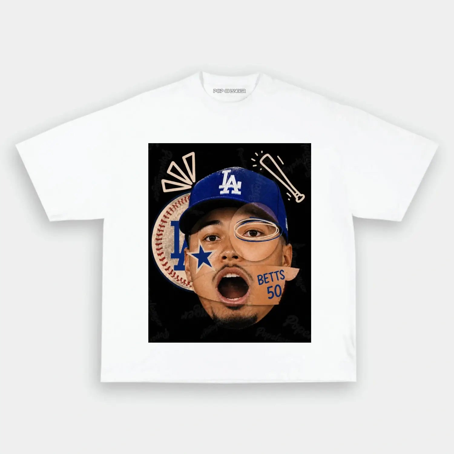 Dodgers Funny TEE 02 - POPCHANGER