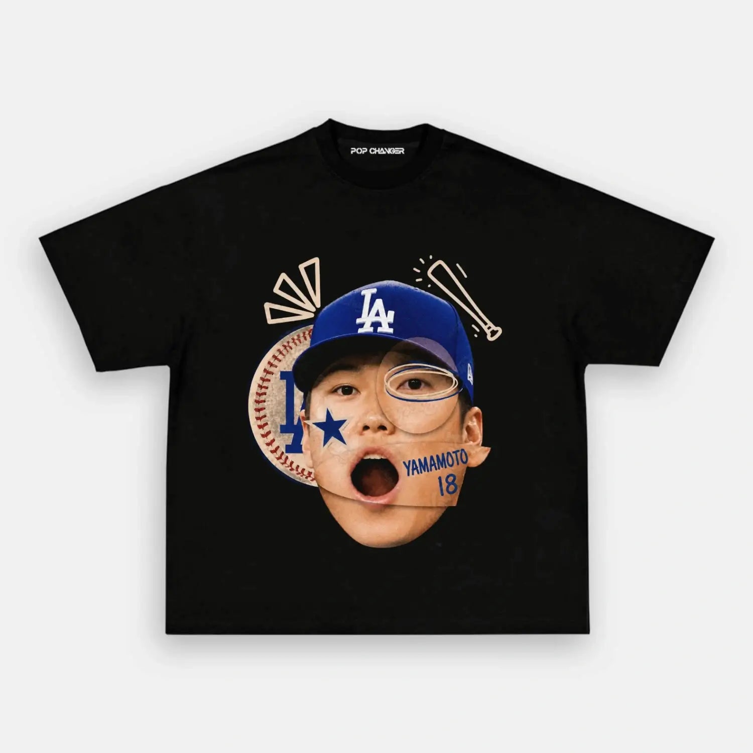Dodgers Funny TEE 03 - POPCHANGER