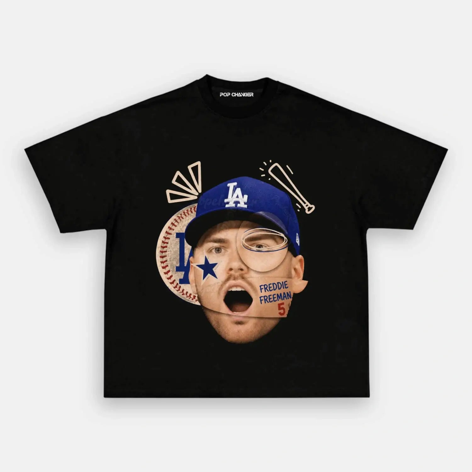 Dodgers Funny TEE 04 - POPCHANGER