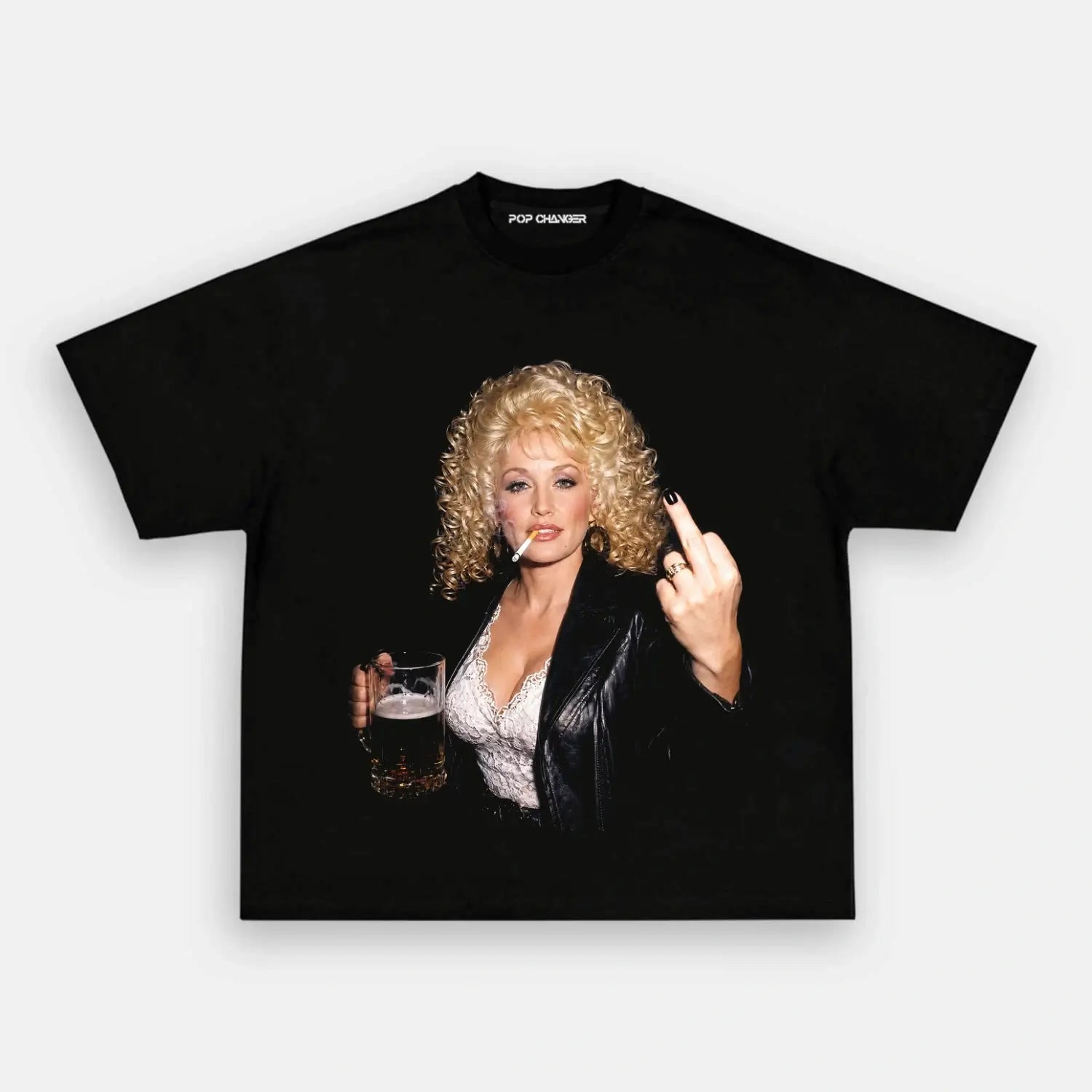 DOLLY PARTON TEE - POPCHANGER