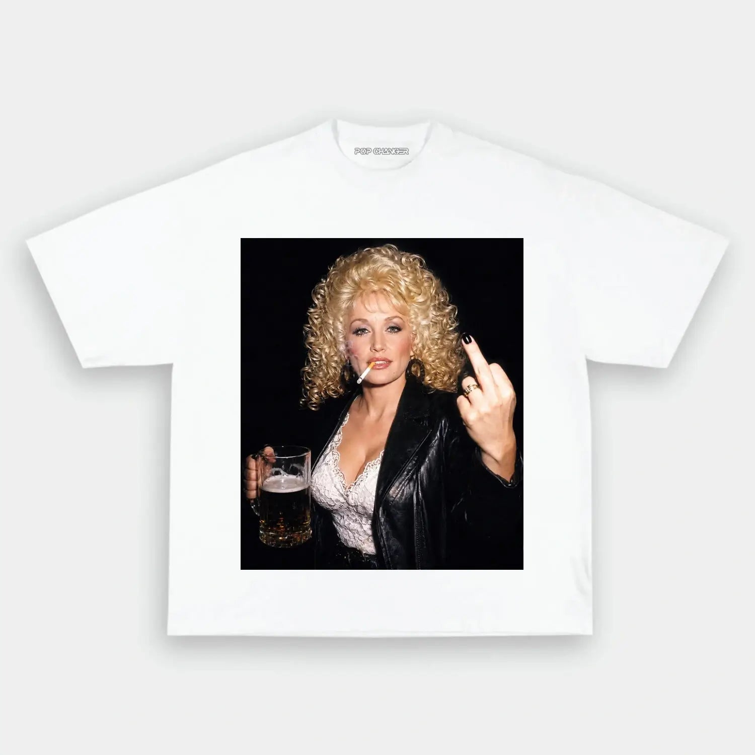 DOLLY PARTON TEE - POPCHANGER