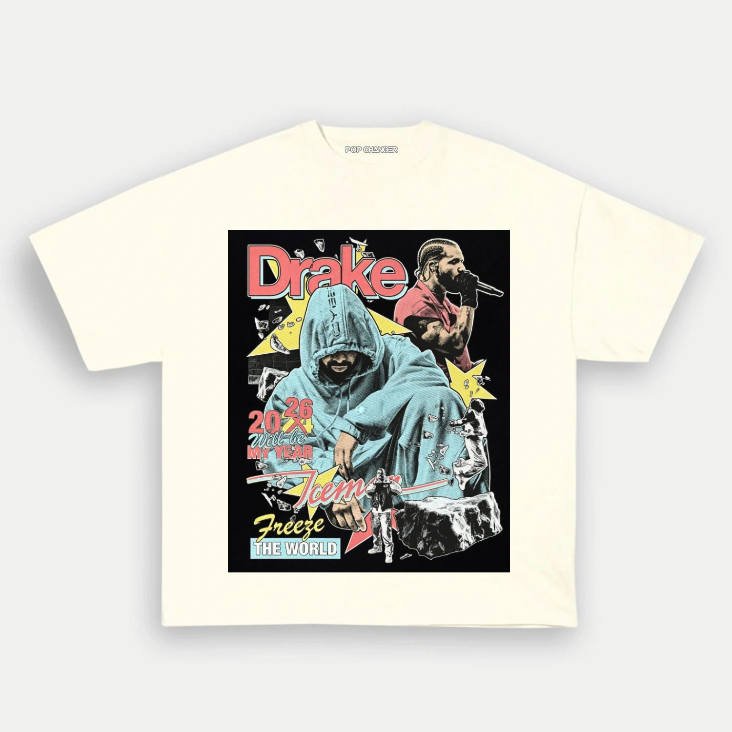DRAKE ICEMAN 2026 V8 TEE - POPCHANGER