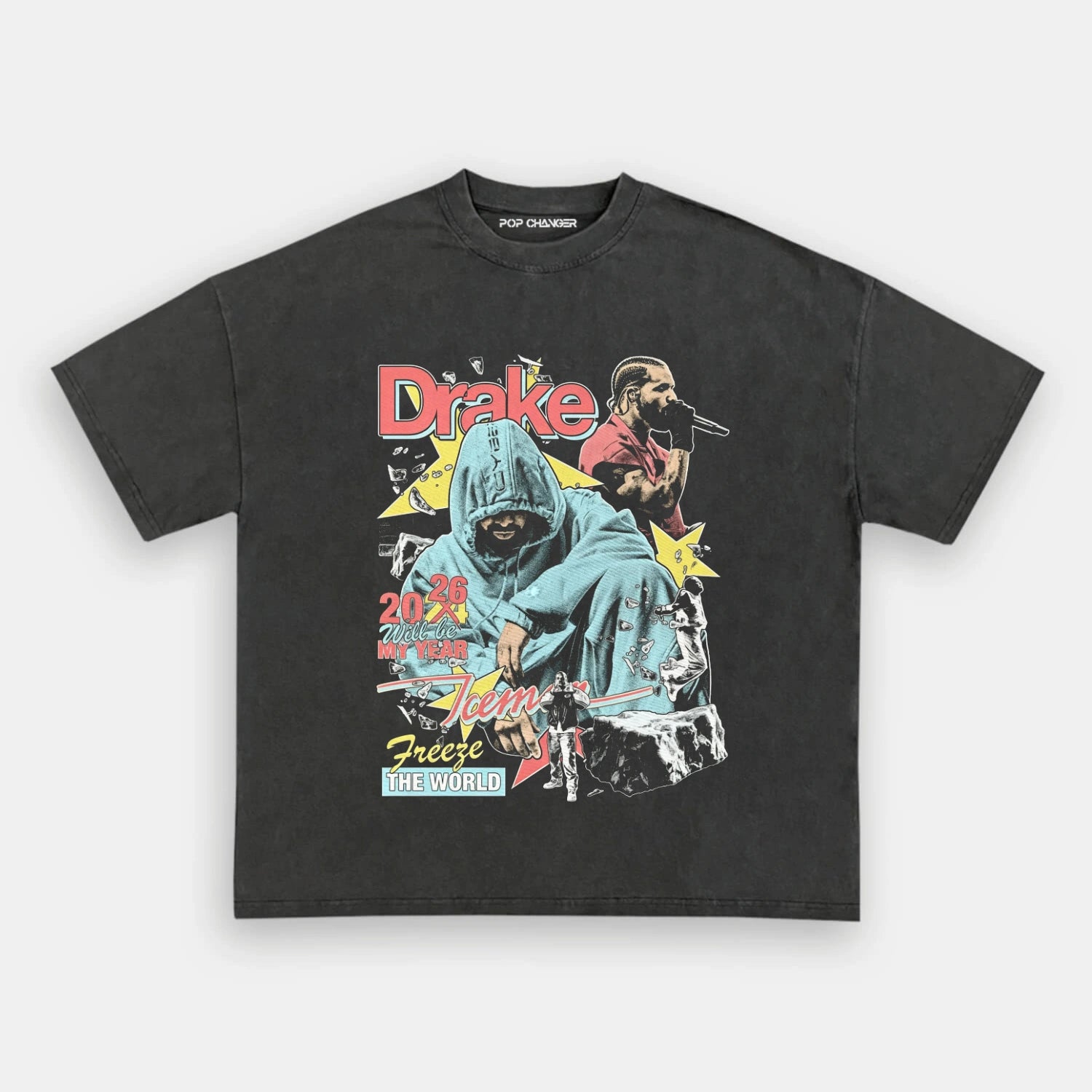 DRAKE ICEMAN 2026 V8 TEE - POPCHANGER