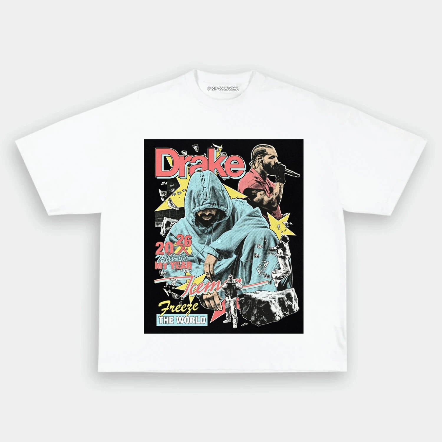 DRAKE ICEMAN 2026 V8 TEE - POPCHANGER