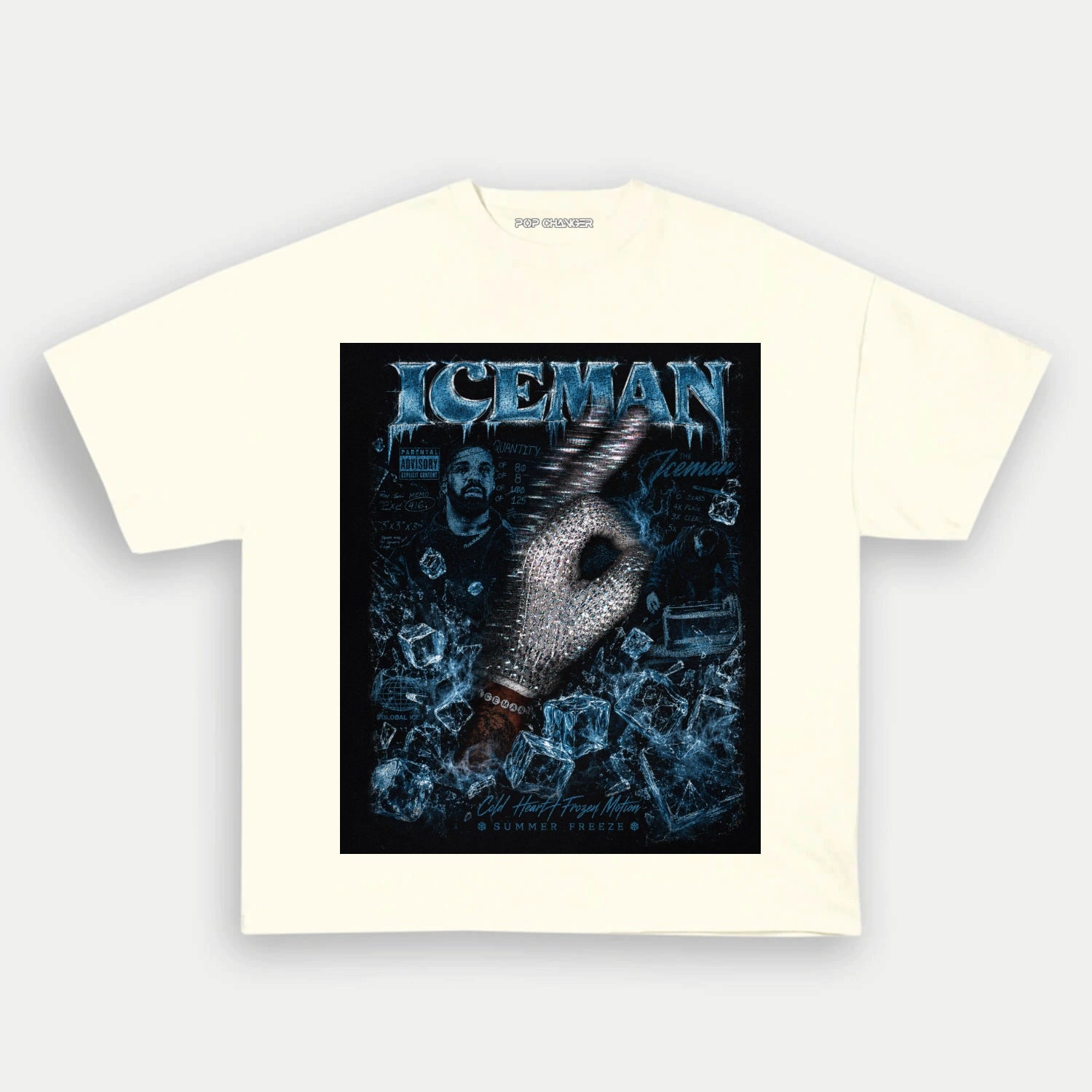 DRAKE ICEMAN TEE - POPCHANGER