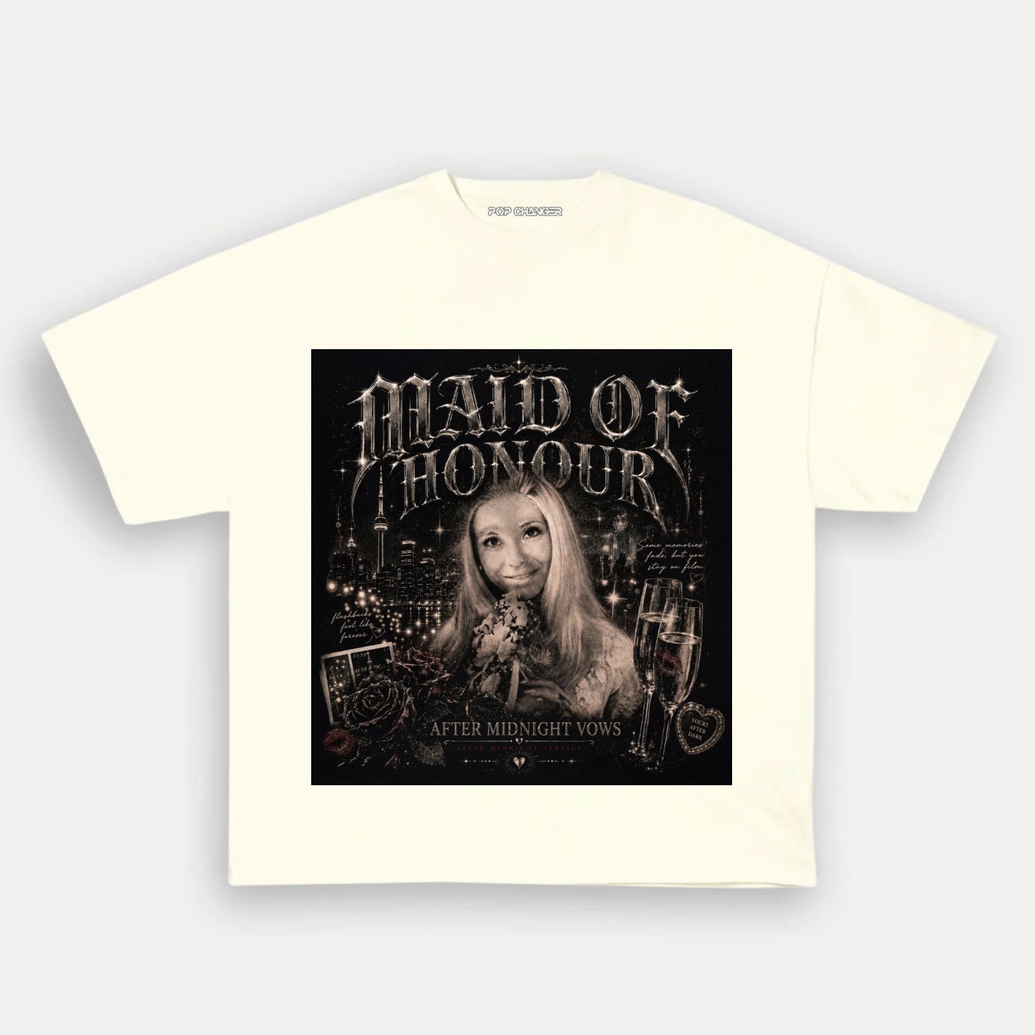 DRAKE - MAID OF HONOUR TEE - POPCHANGER
