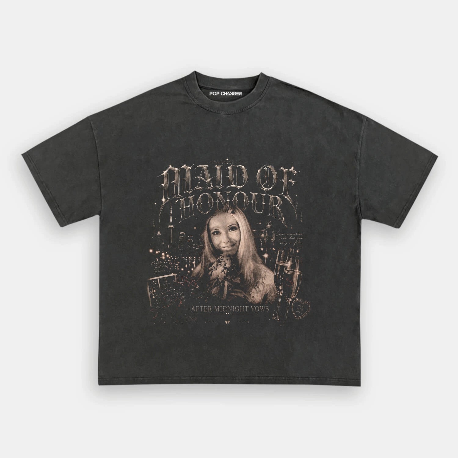 DRAKE - MAID OF HONOUR TEE - POPCHANGER