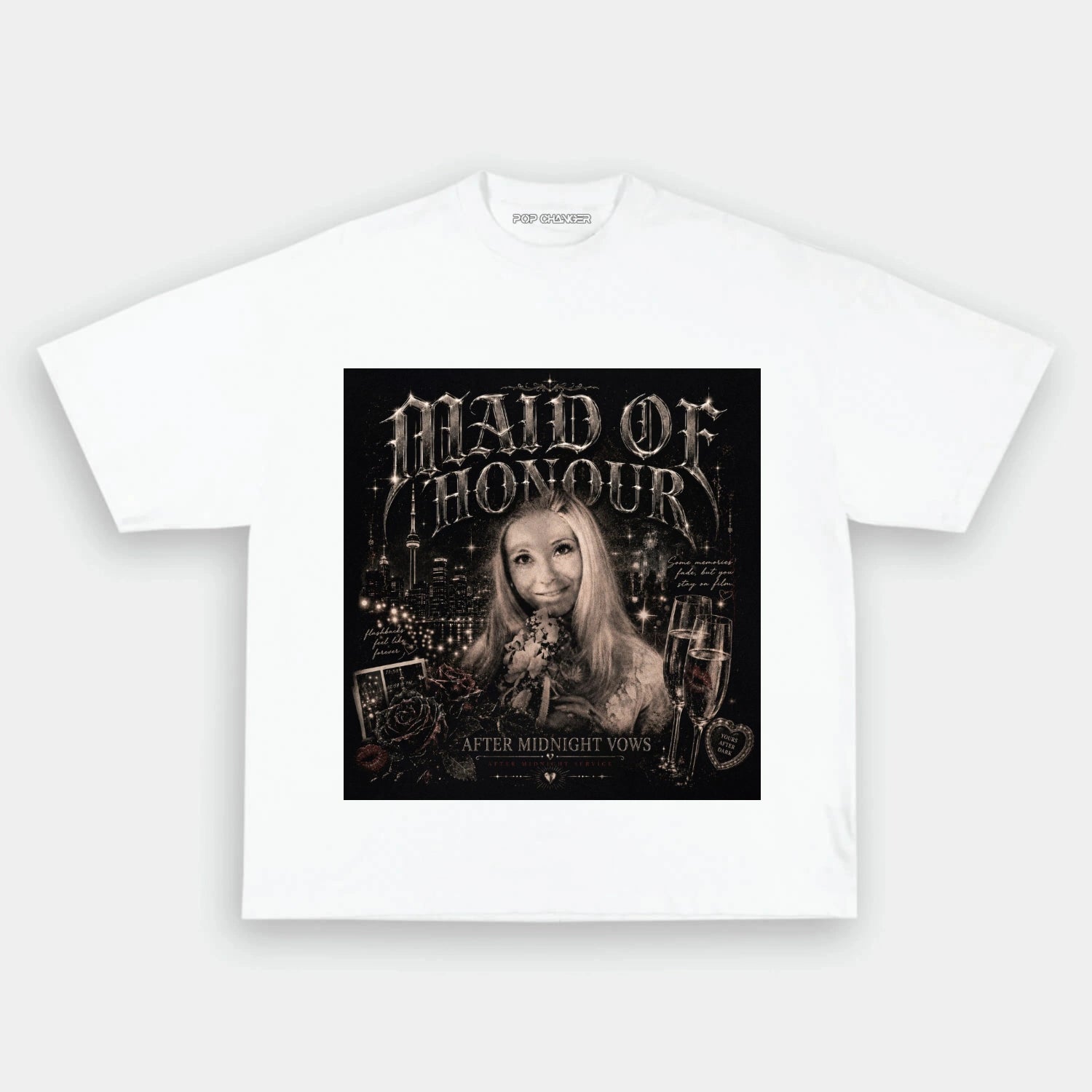 DRAKE - MAID OF HONOUR TEE - POPCHANGER