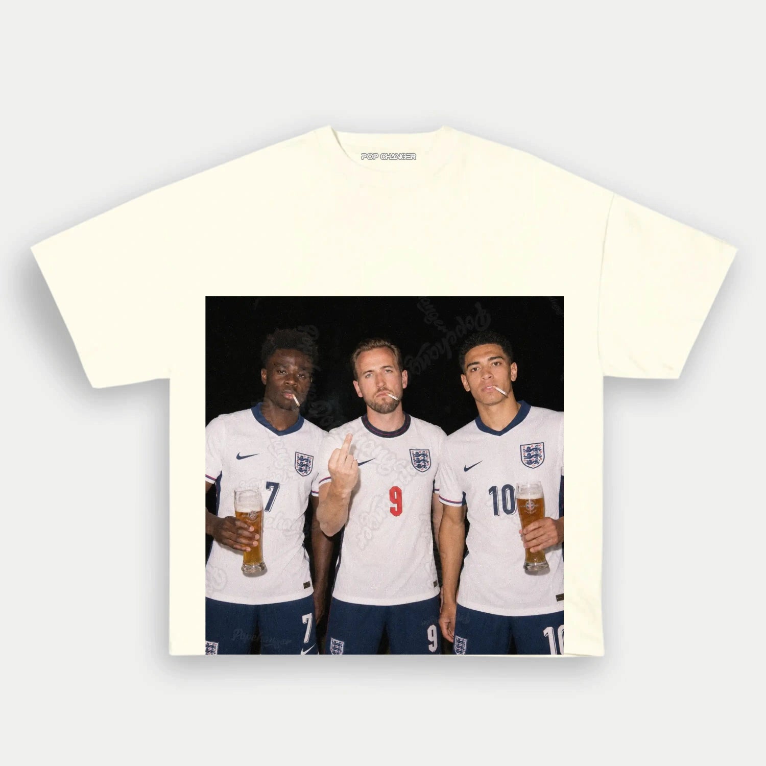 England Soccer Team Tee4 - POPCHANGER