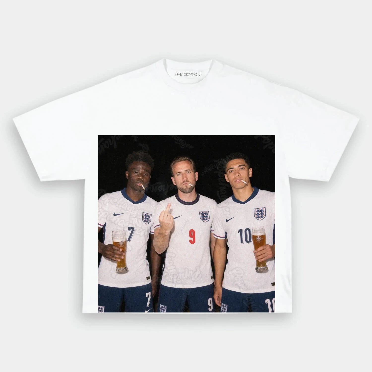 England Soccer Team Tee4 - POPCHANGER