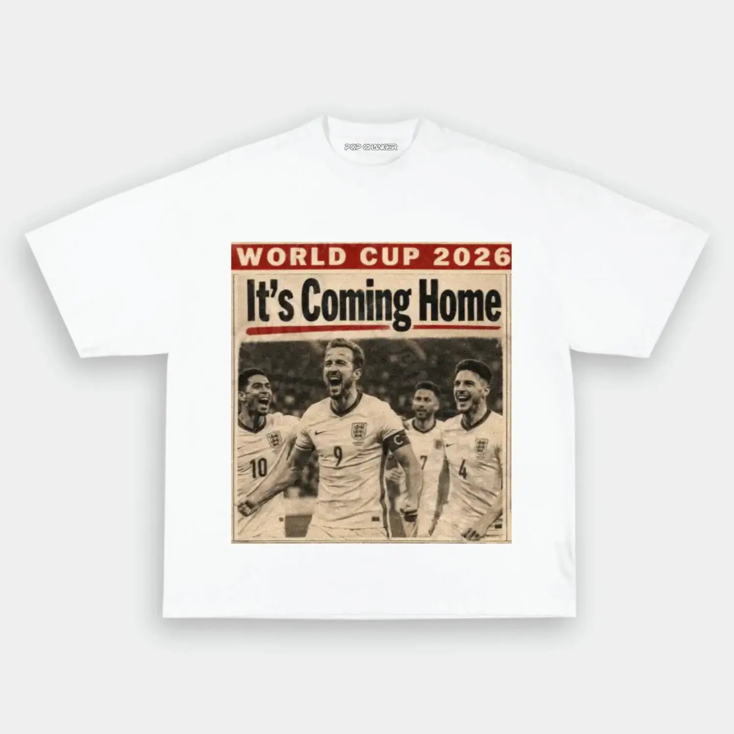 England Tee4 - POPCHANGER