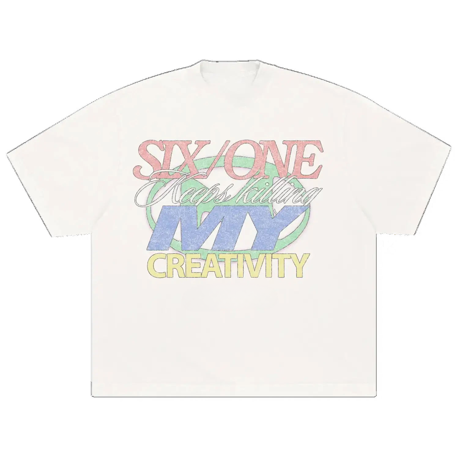 CAMISETA BOXY SIX ONE