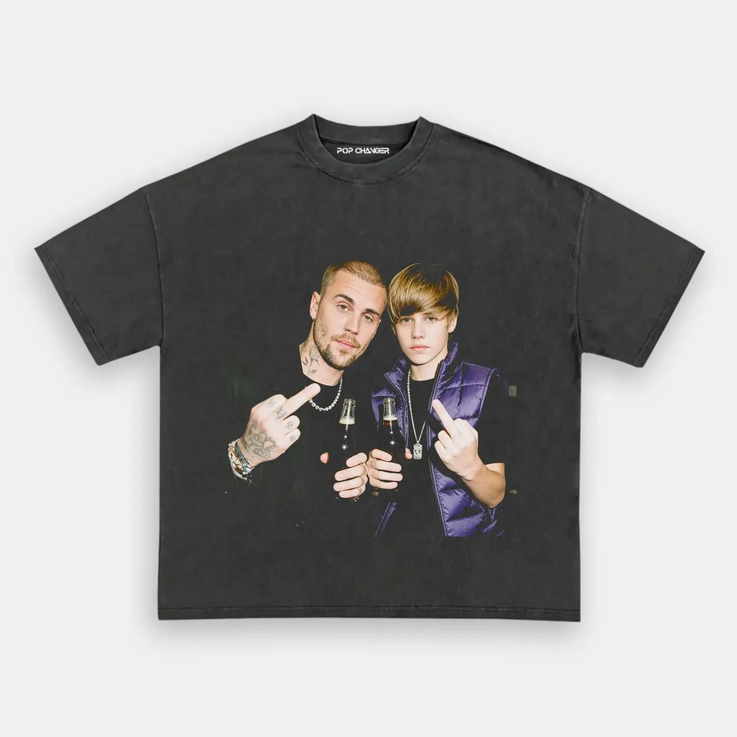 Justin Bieber and Himself 1.0 Tee