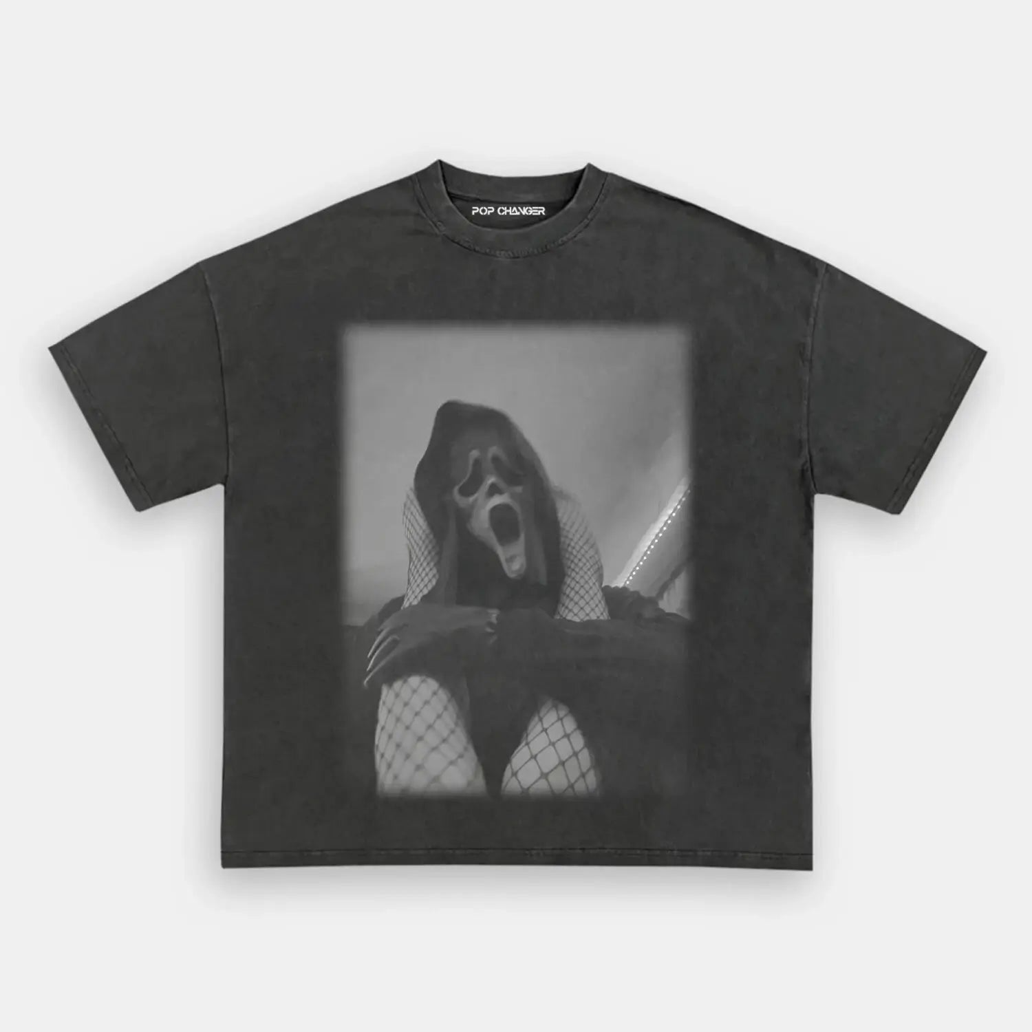 Ghostface Fishnet Leg Tee