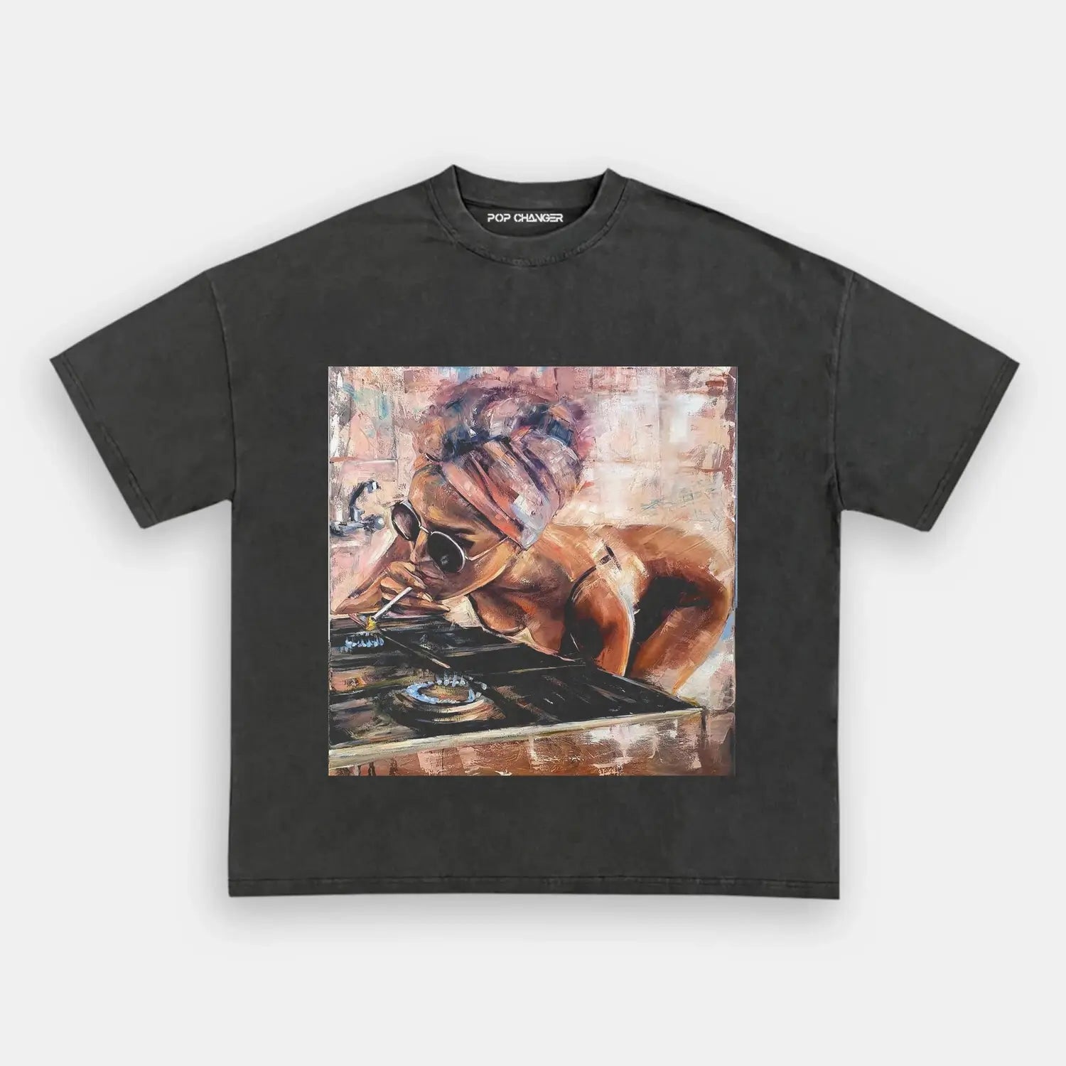 Artistic Oil Painting Tee
