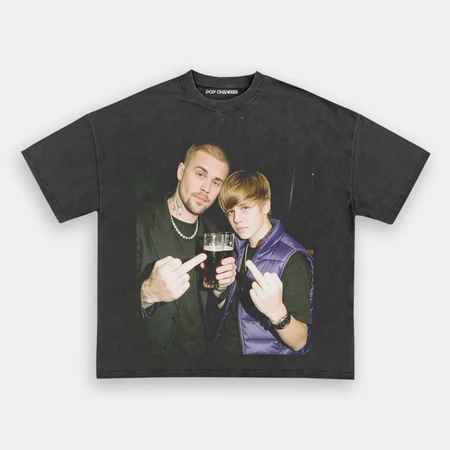 Justin Bieber and Himself 5.0 Tee