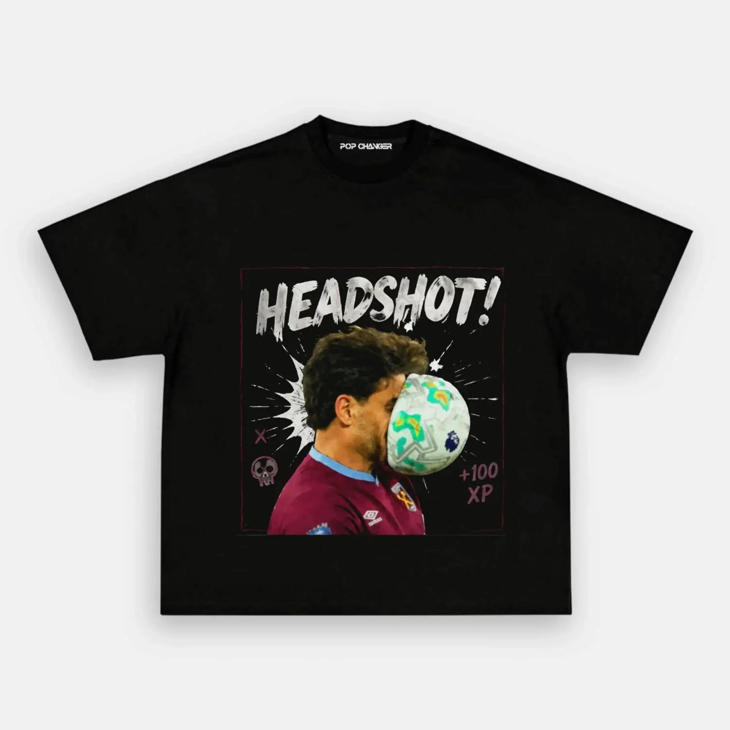 Head shot TEE - POPCHANGER