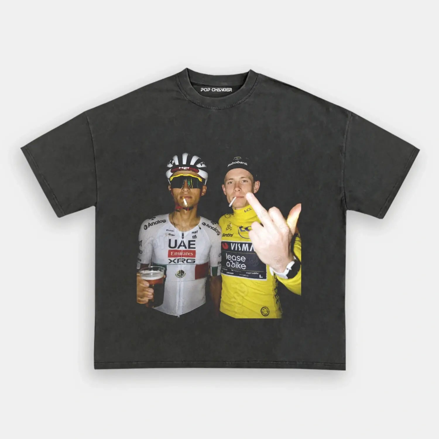Isaac del Toro&Jonas Vingegaard 2026 Tee 1 - POPCHANGER
