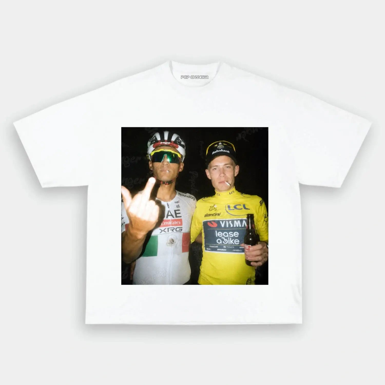 Isaac del Toro&Jonas Vingegaard 2026 Tee 2 - POPCHANGER