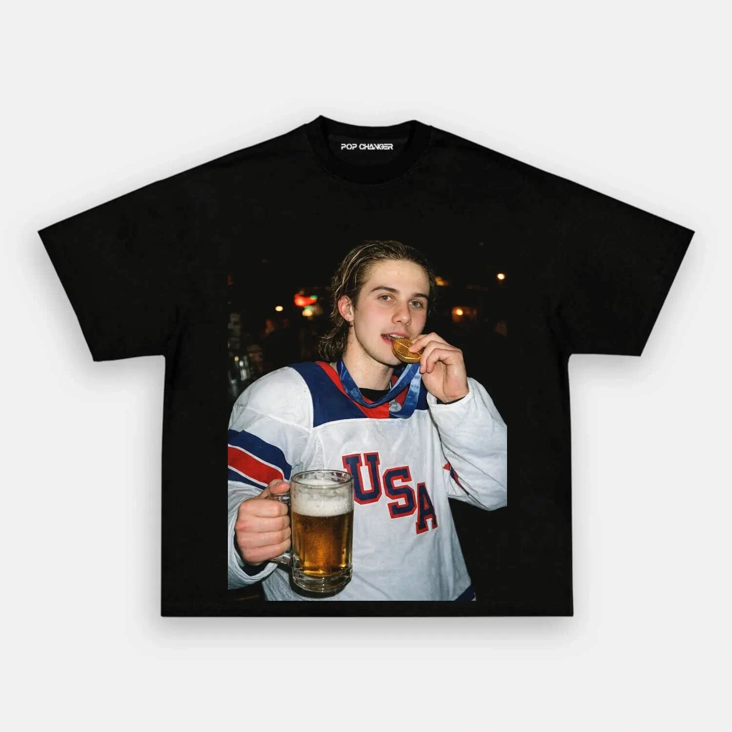Jack Hughes Champion Tee - POPCHANGER