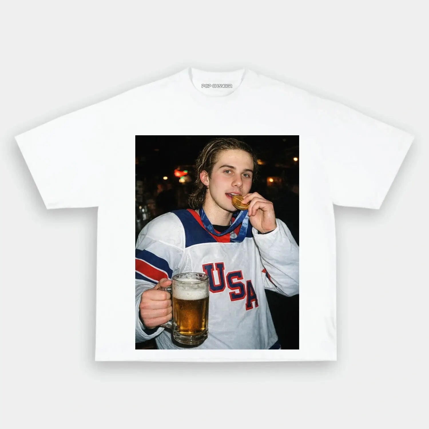 Jack Hughes Champion Tee - POPCHANGER