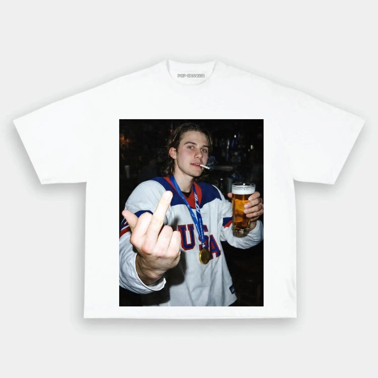 Jack Hughes Champion V3 Tee - POPCHANGER