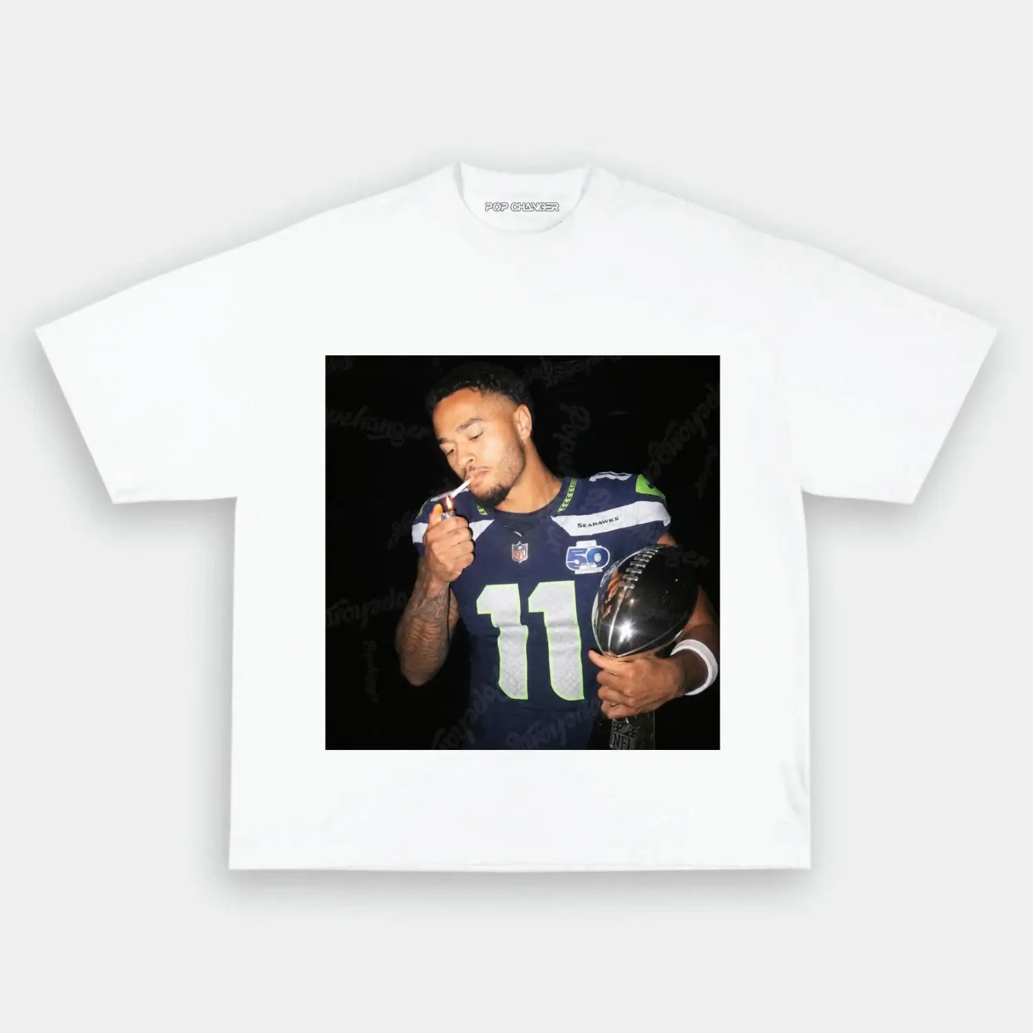 Jaxon Smith-Njigba NFL Tee 13 - POPCHANGER