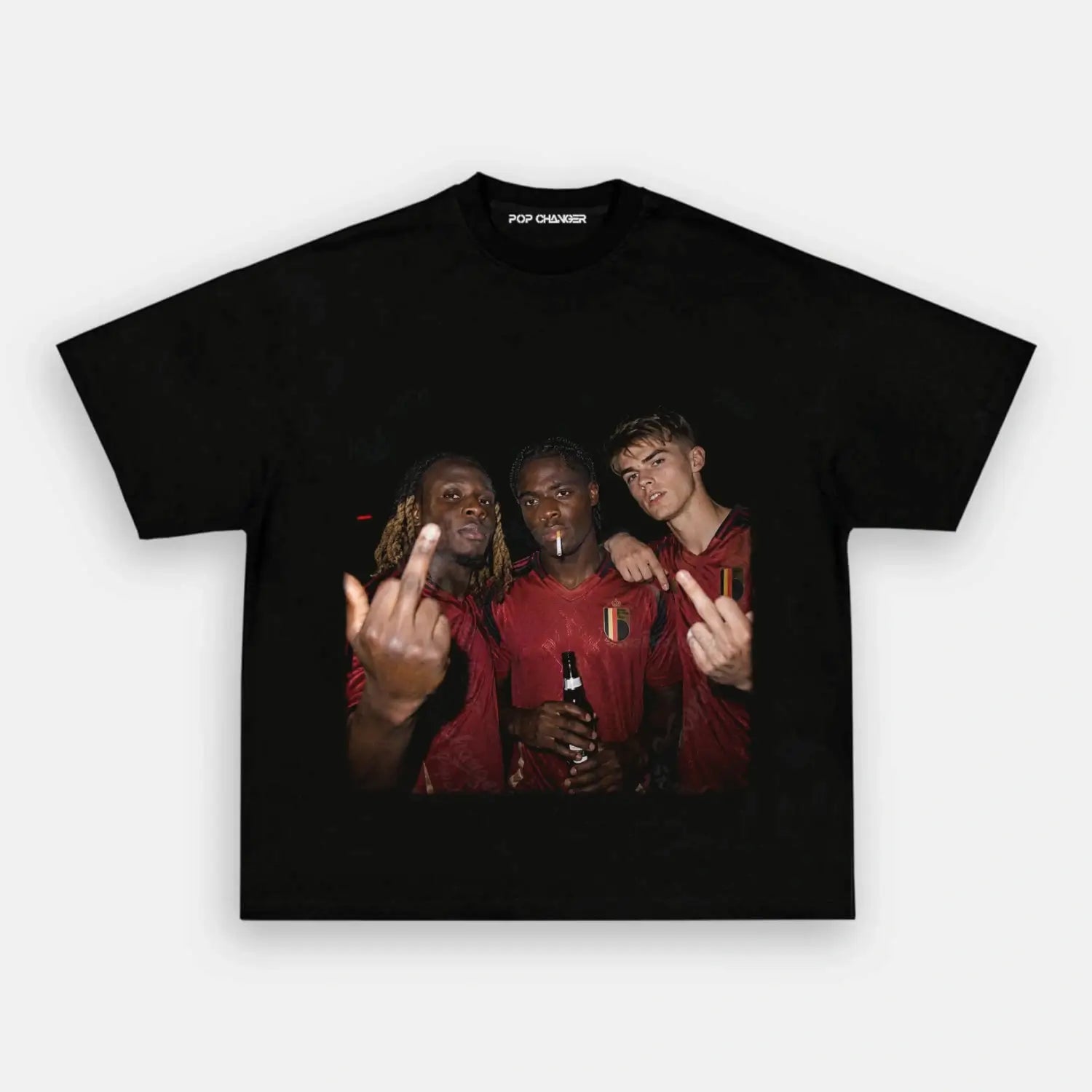 Jérémy Doku & Amadou Onana & Charles De Ketelaere 1.0  - POPCHANGER