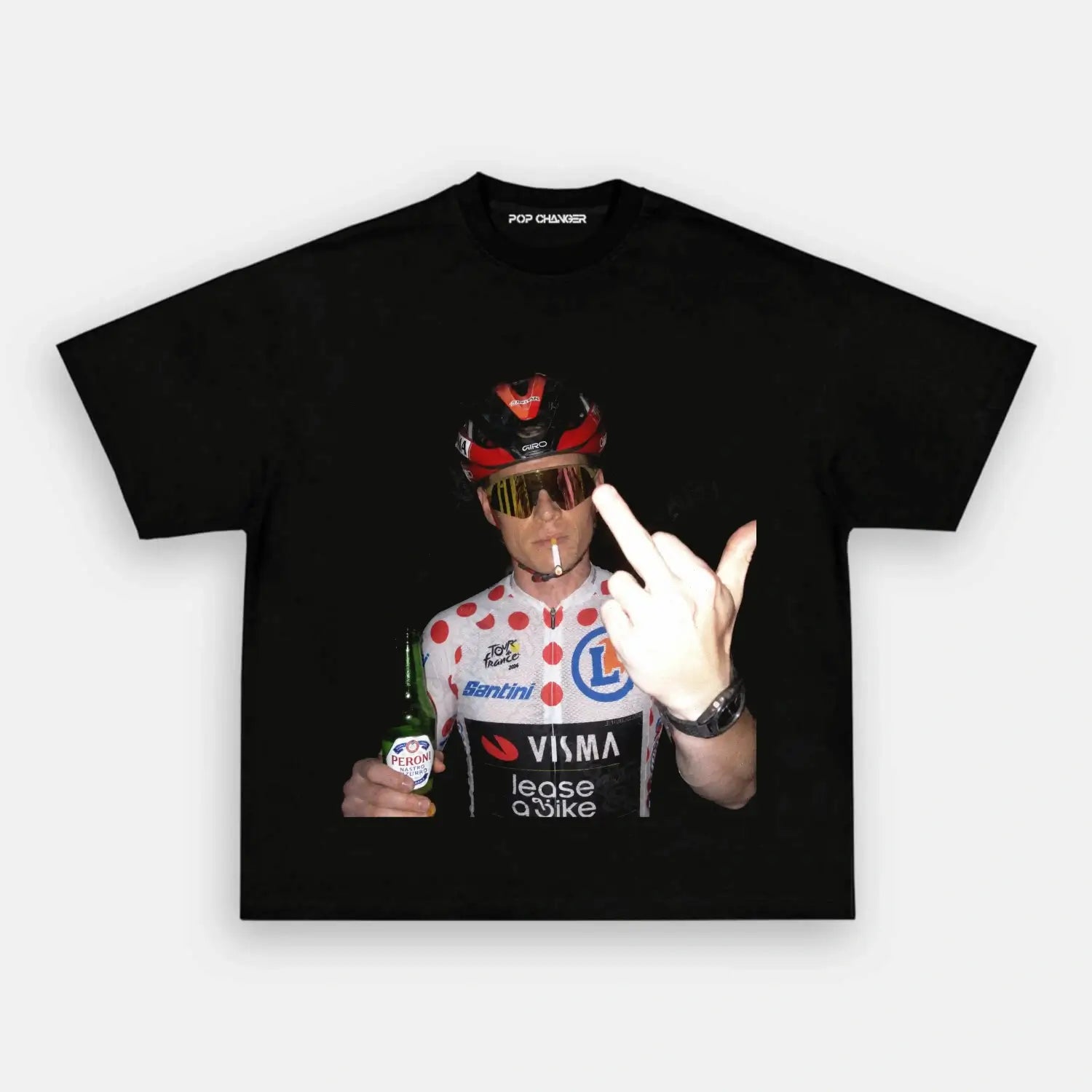 Jonas Vingegaard Polka Dot Jersey Tee 1 - POPCHANGER