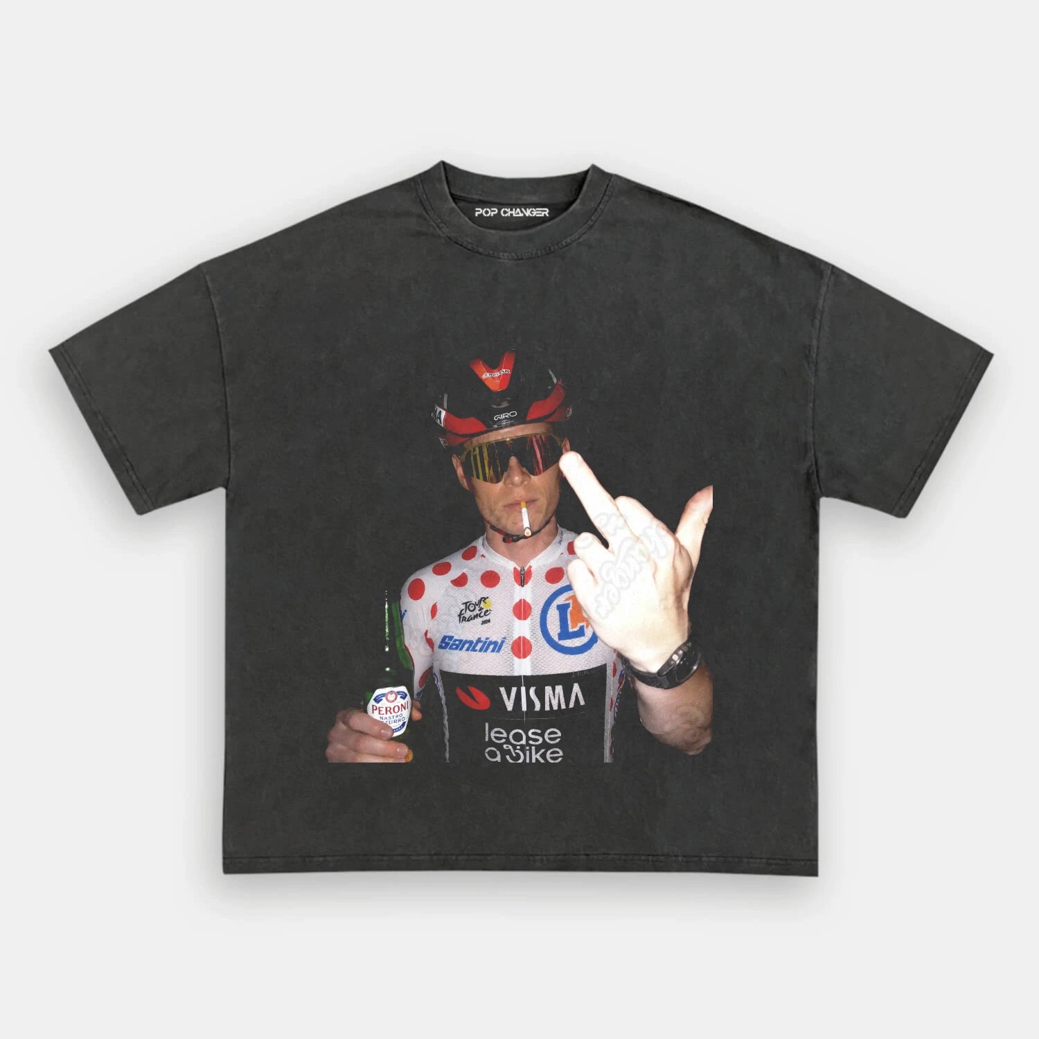 Jonas Vingegaard Polka Dot Jersey Tee 1 - POPCHANGER