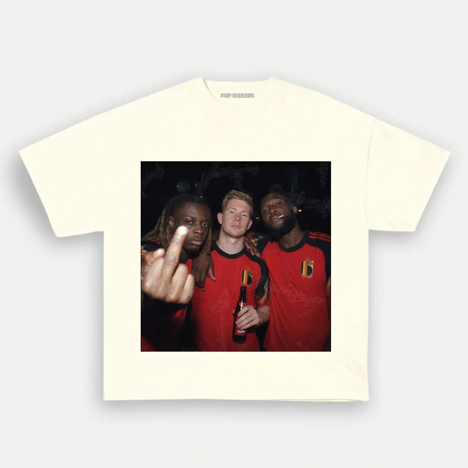 Kevin De Bruyne & Jérémy Doku & Romelu Lukaku  - POPCHANGER