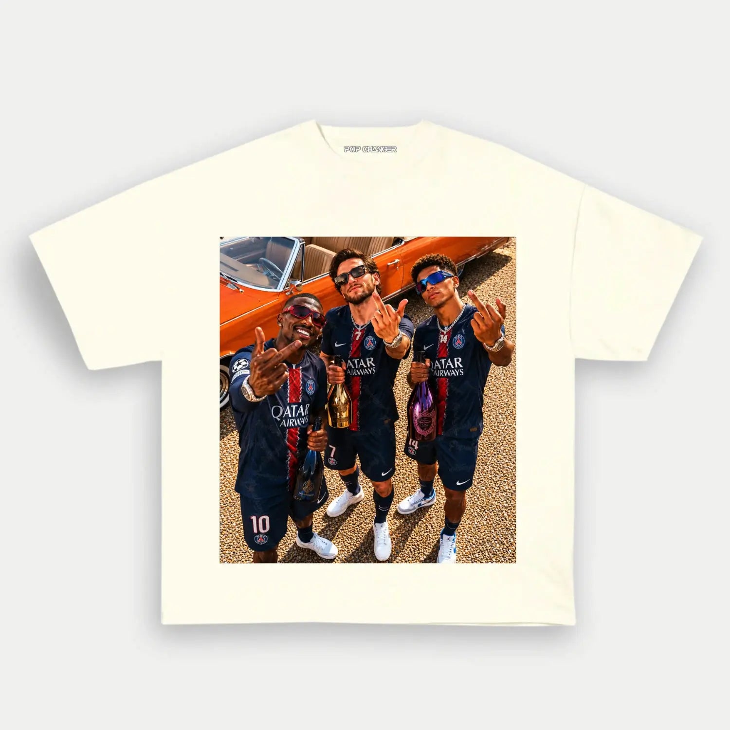 Kvaratskhelia × Doué × Dembélé TEE - POPCHANGER