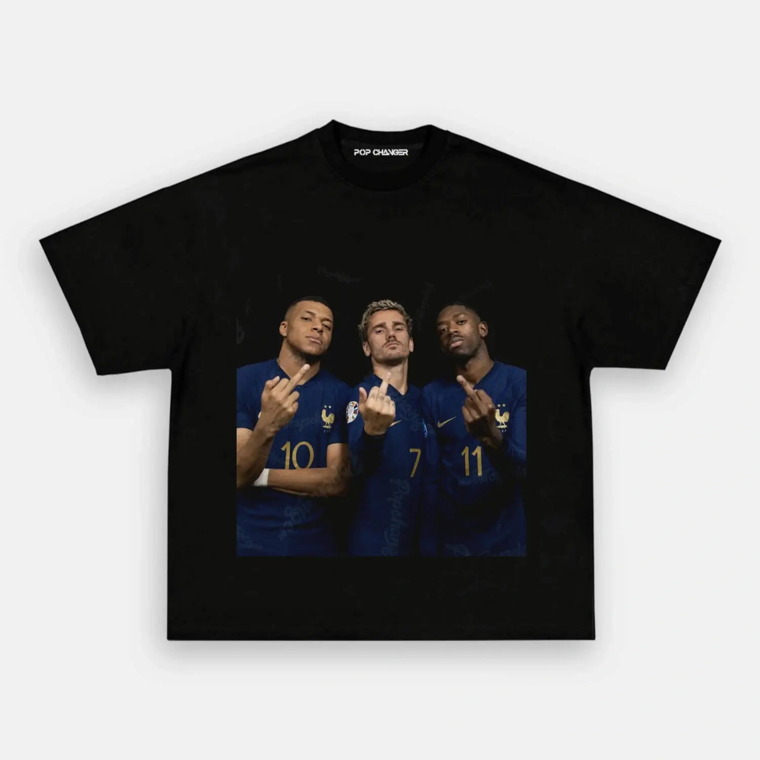 Kylian Mbappé& Antoine Griezmann &Ousmane Dembélé TEE - POPCHANGER