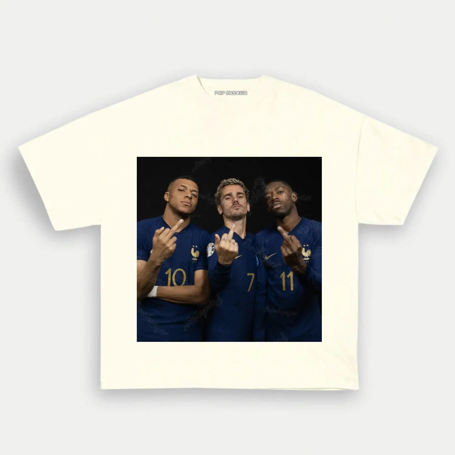 Kylian Mbappé& Antoine Griezmann &Ousmane Dembélé TEE - POPCHANGER