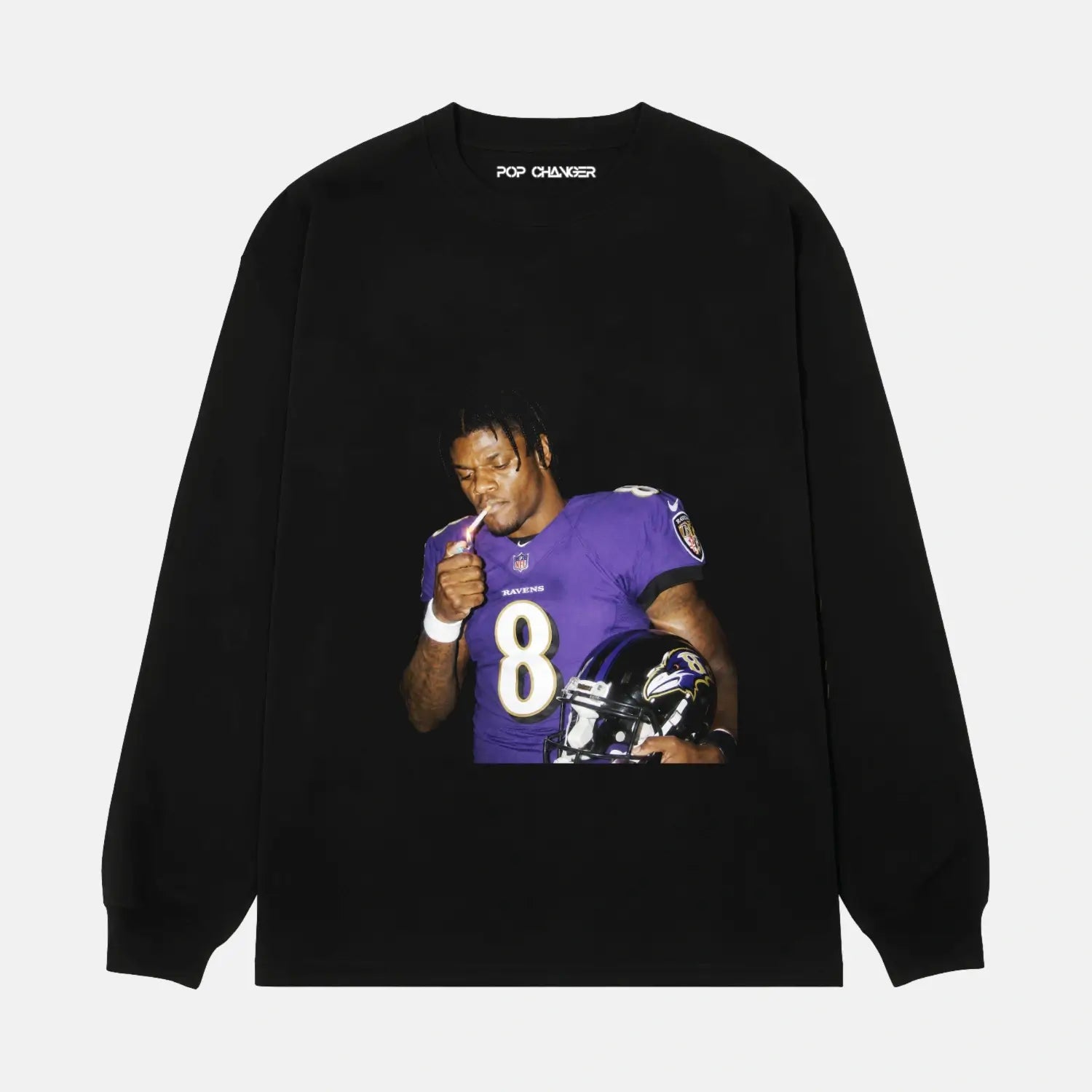 Lamar Jackson NFL Tee 1 - POPCHANGER