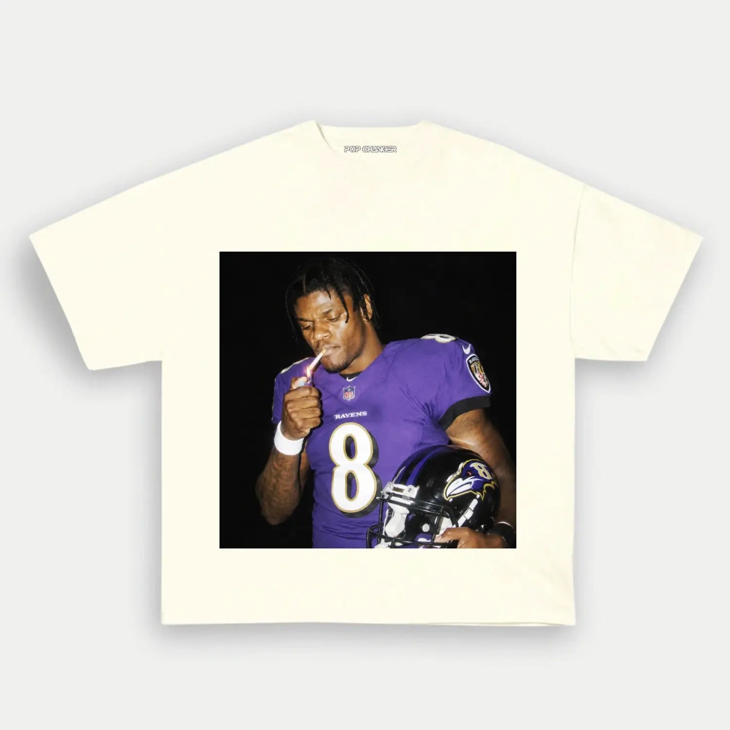 Lamar Jackson NFL Tee 1 - POPCHANGER