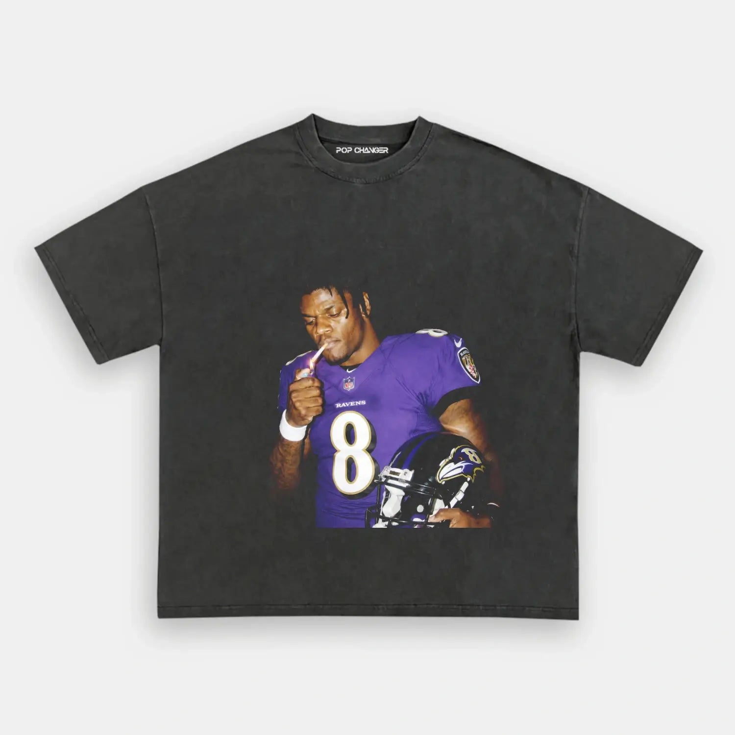 Lamar Jackson NFL Tee 1 - POPCHANGER