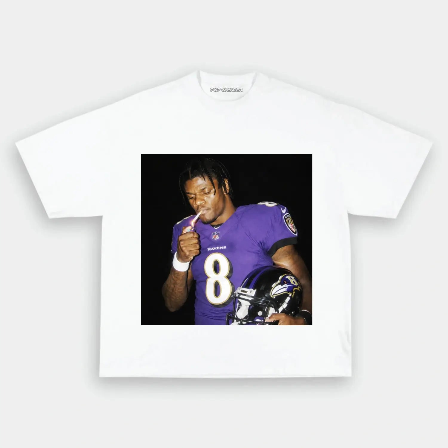 Lamar Jackson NFL Tee 1 - POPCHANGER
