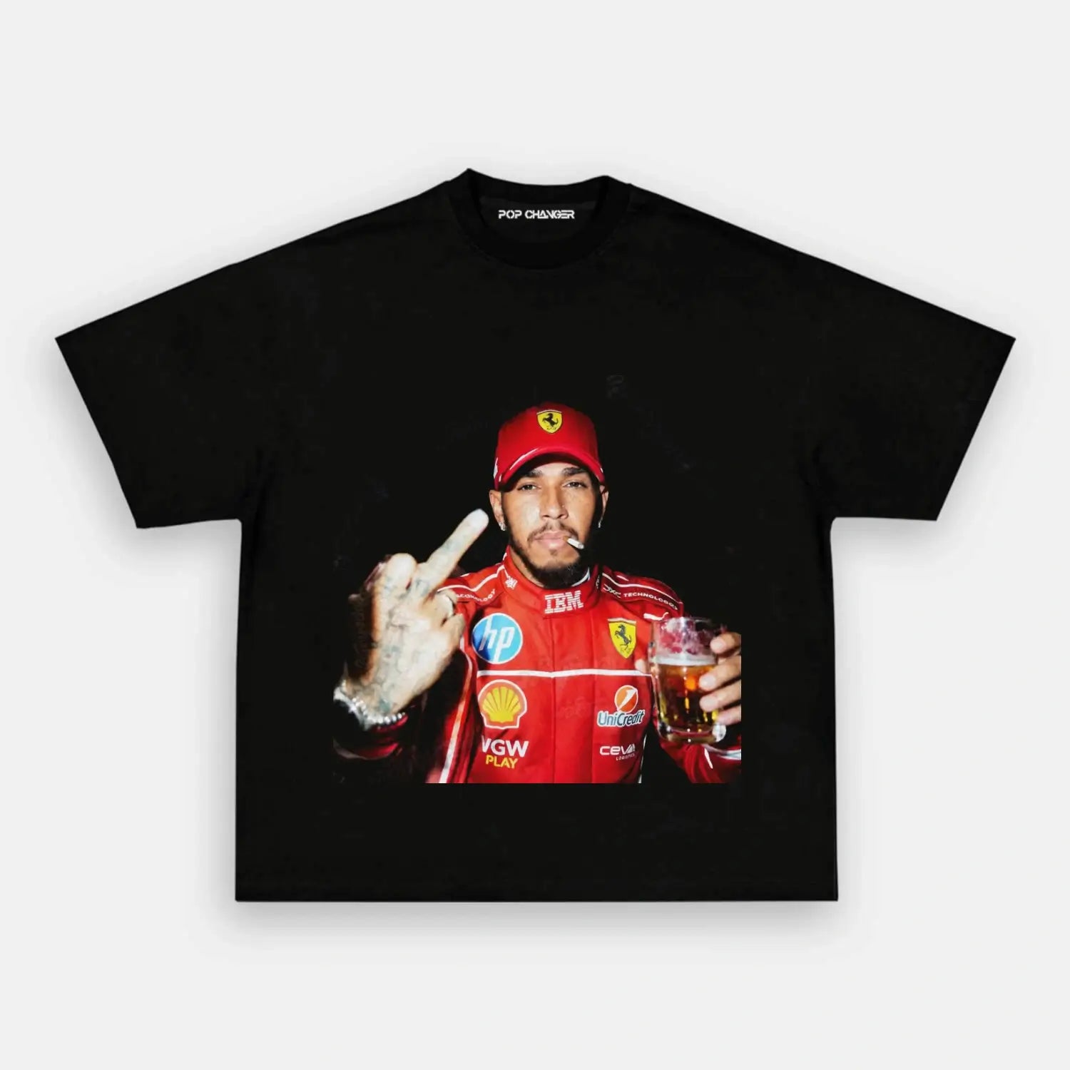 Lewis Hamilton TEE 01 - POPCHANGER