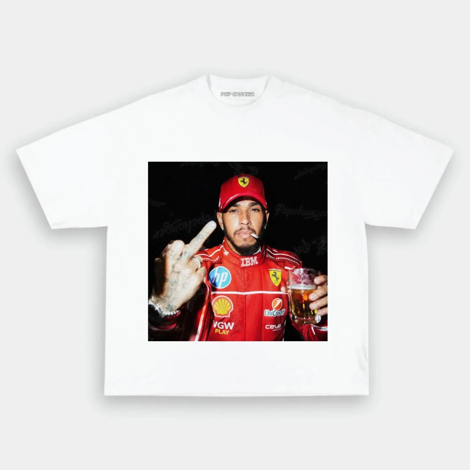 Lewis Hamilton TEE 01 - POPCHANGER