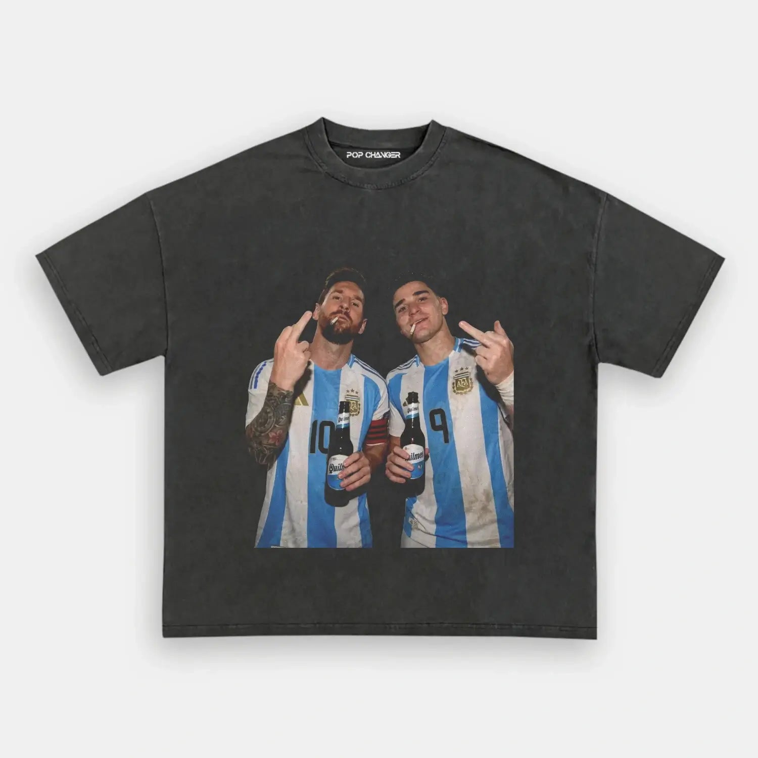 Lionel Messi & Julián Álvarez Argentina Tee - POPCHANGER