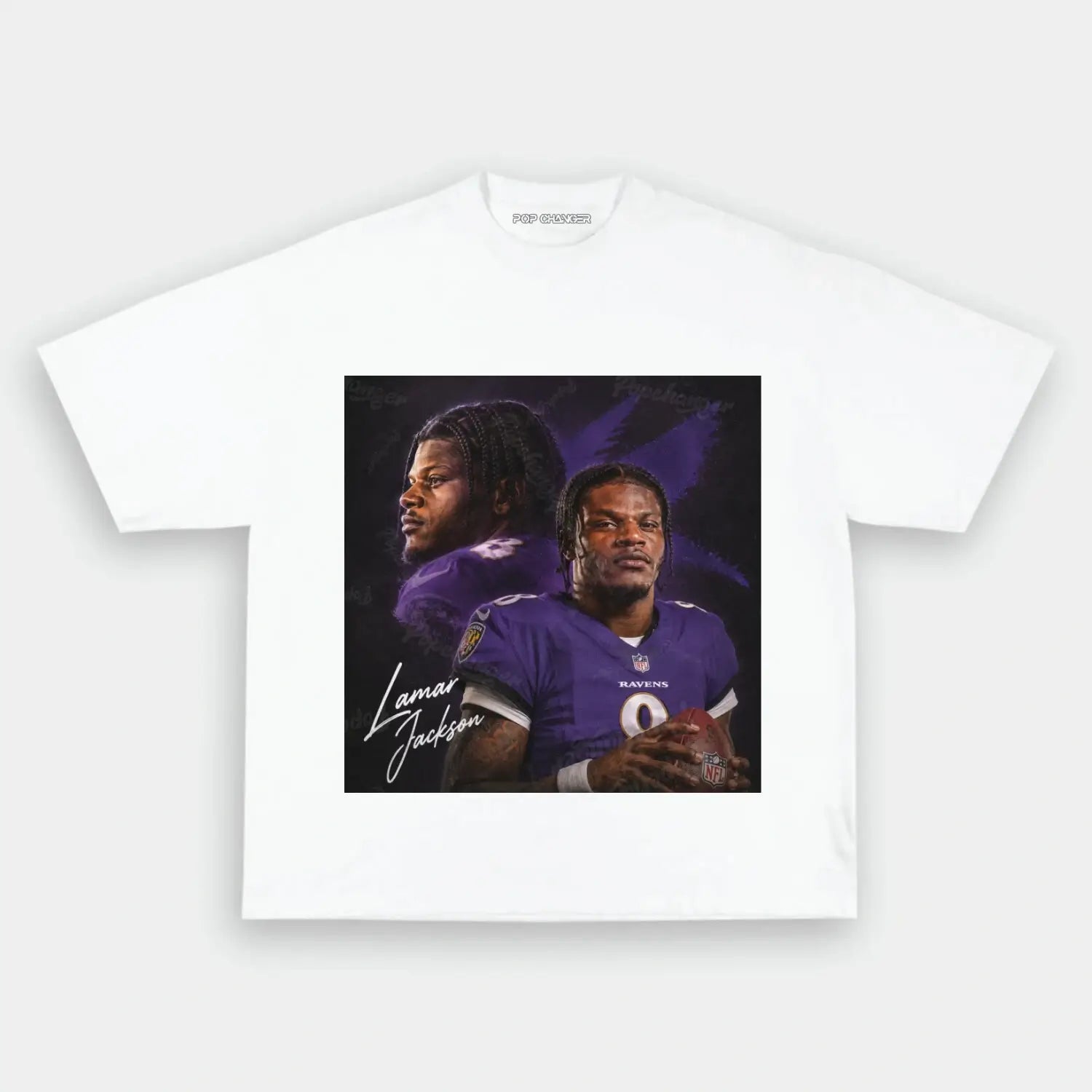 LJ8 Football Tee 2.0 - POPCHANGER