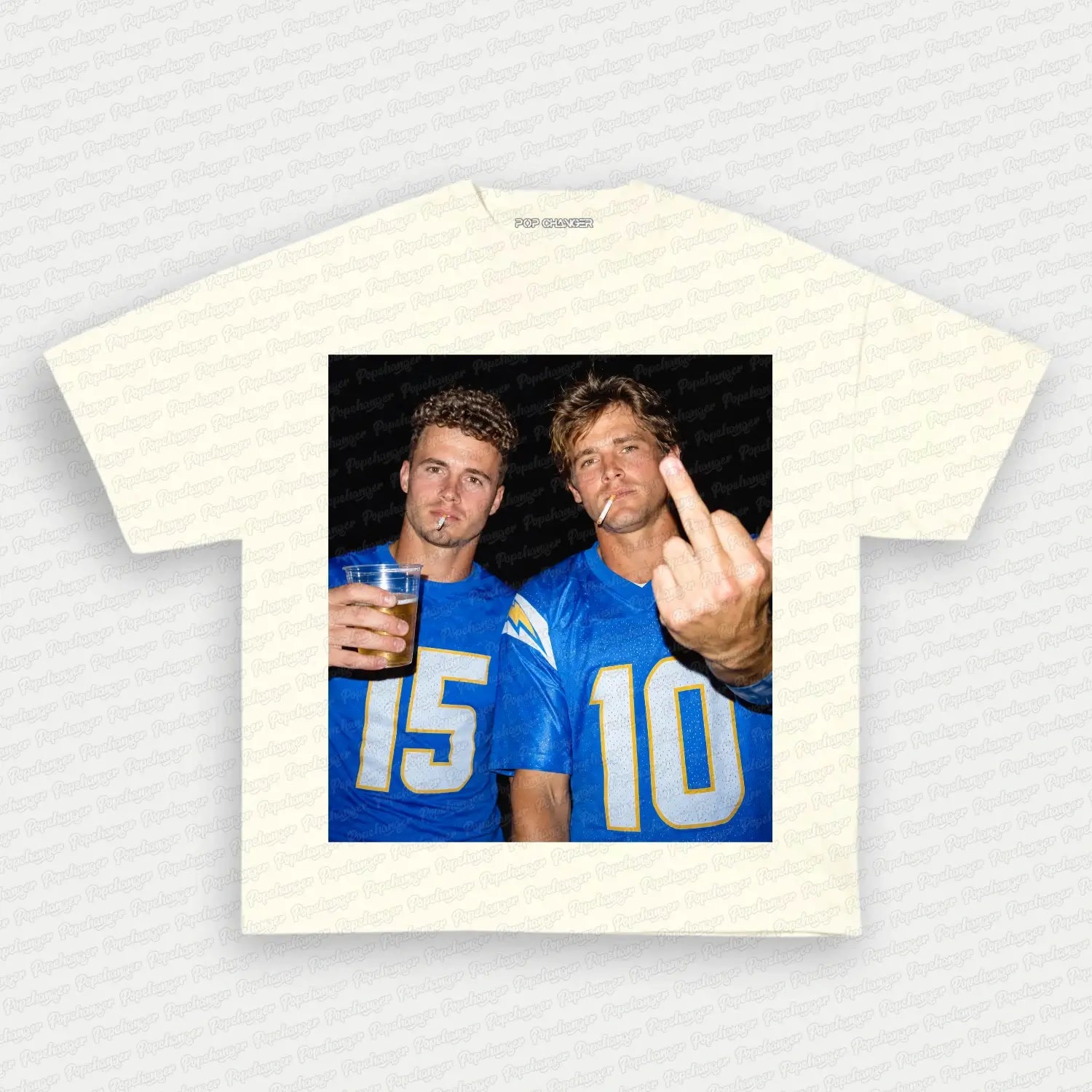 LM15 & JH10 Football Tee 003 - POPCHANGER