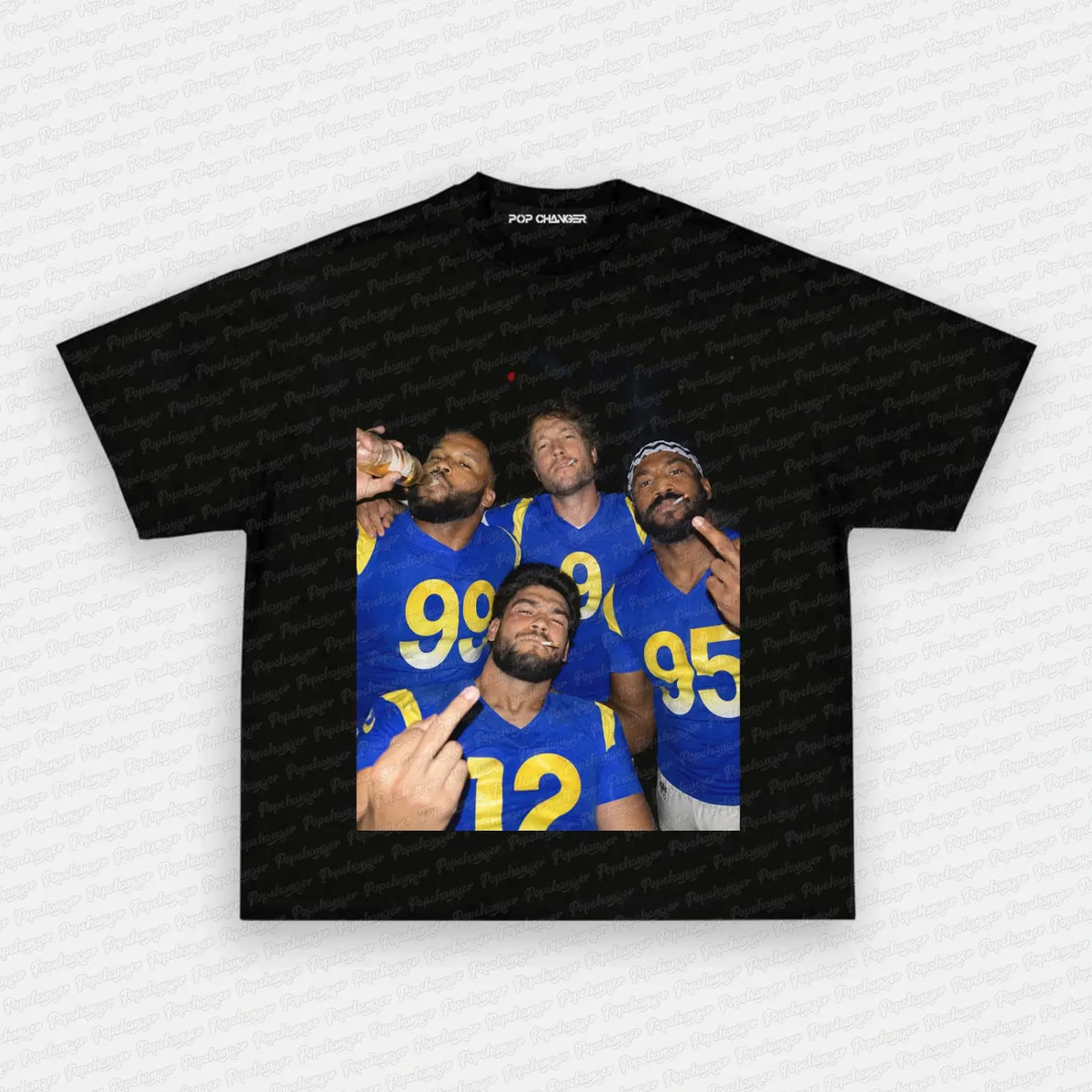 Los Angeles Rams Football Fervor Tee 020 - POPCHANGER