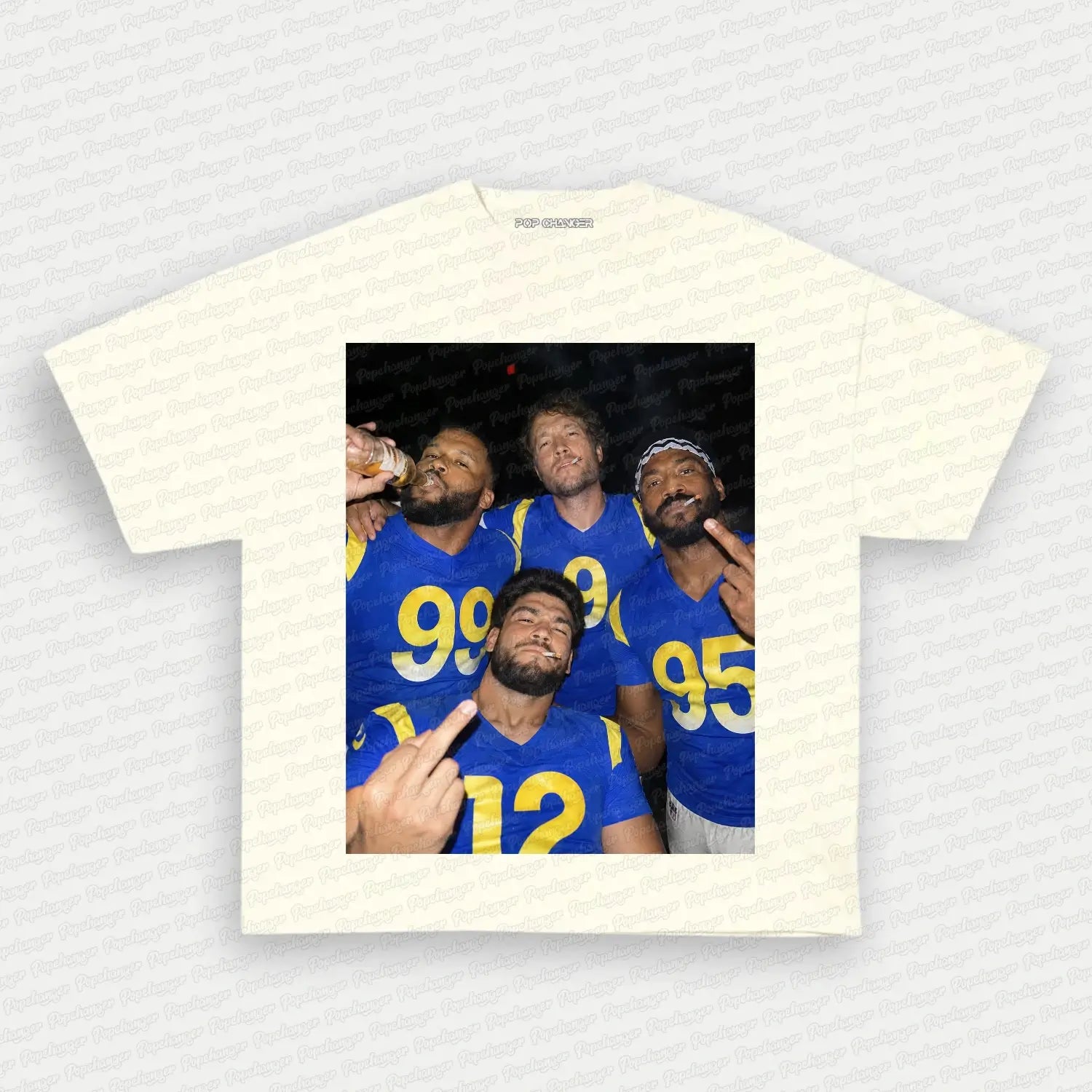 Los Angeles Rams Football Fervor Tee 020 - POPCHANGER