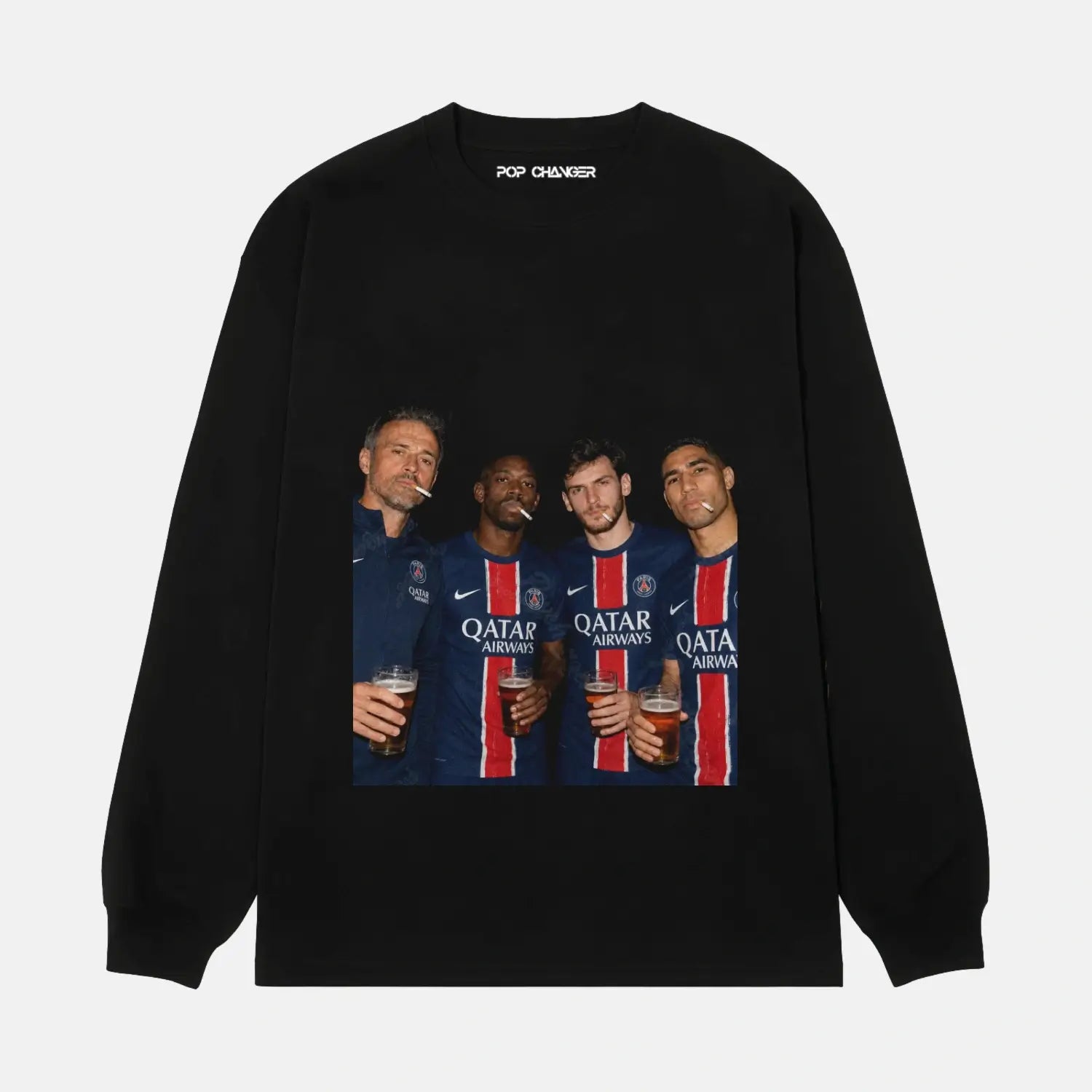 Luis Enrique & Dembélé & Kvaratskhelia & Hakimi Tee 2.0 - POPCHANGER